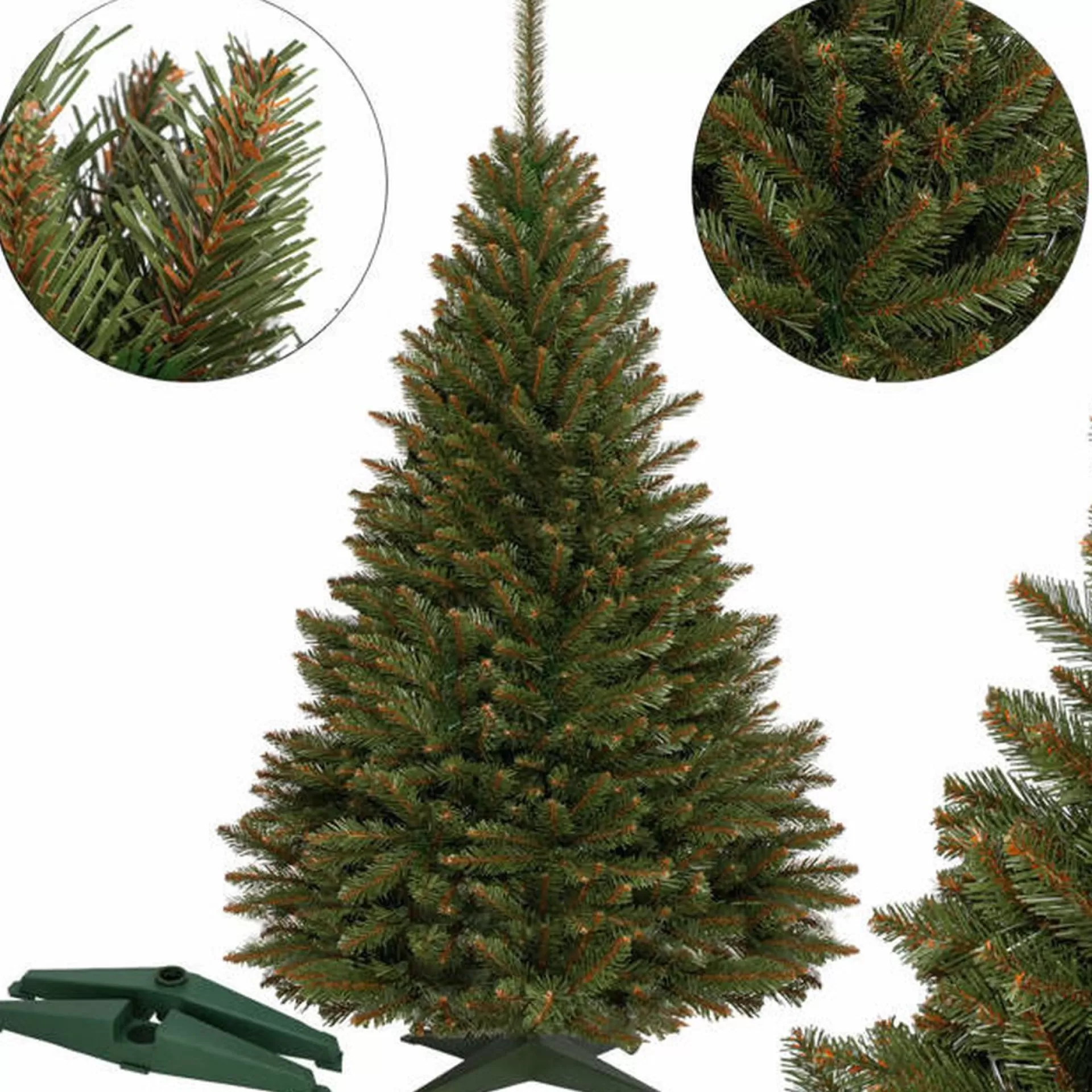 Viking Choice Kunstkerstboom - 150 Cm - Met Plastic Voet - Groen New