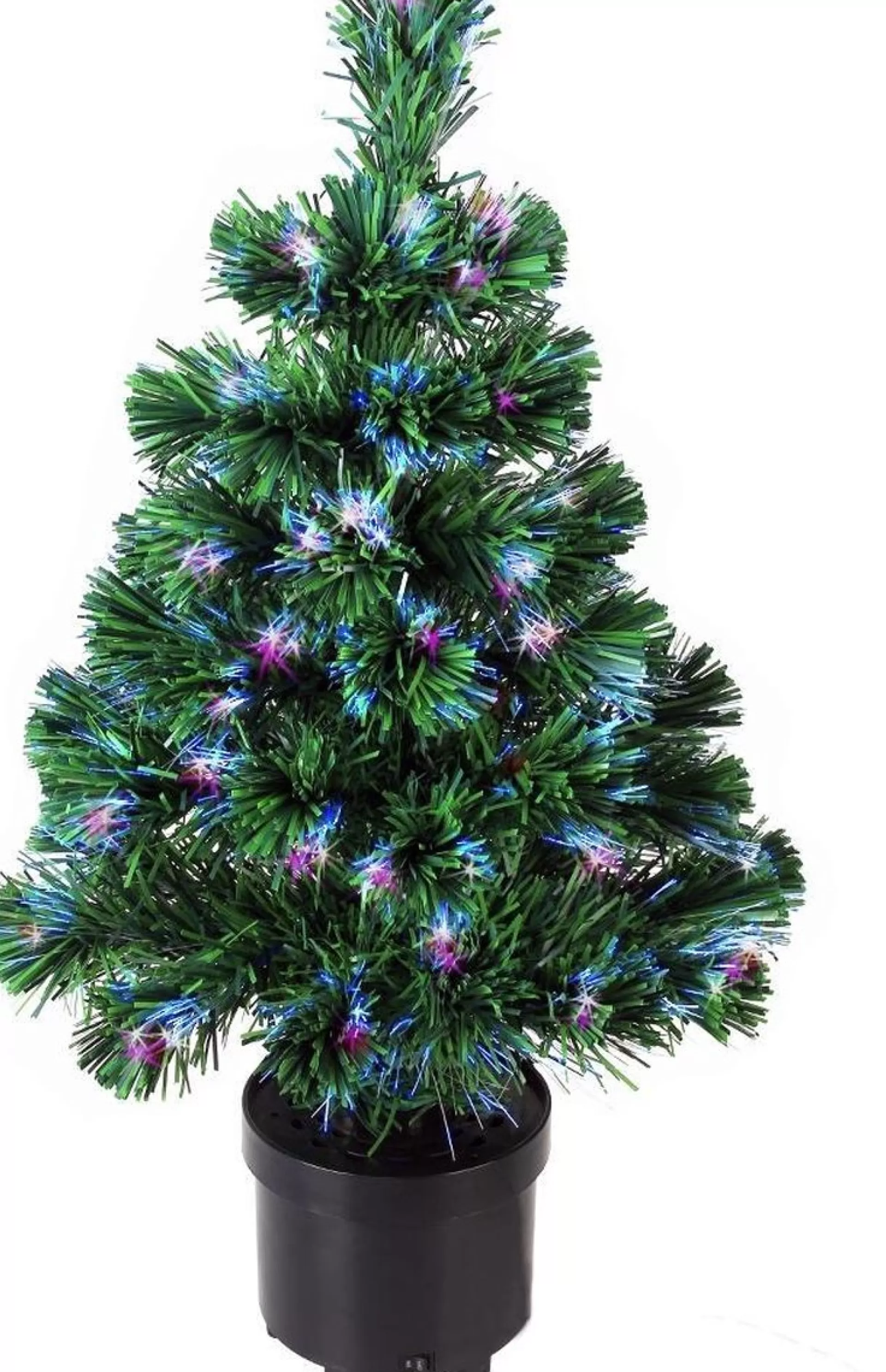 Merkloos Kunstkerstboom - 65 X 35 Cm - Groen - Met Verlichting Discount