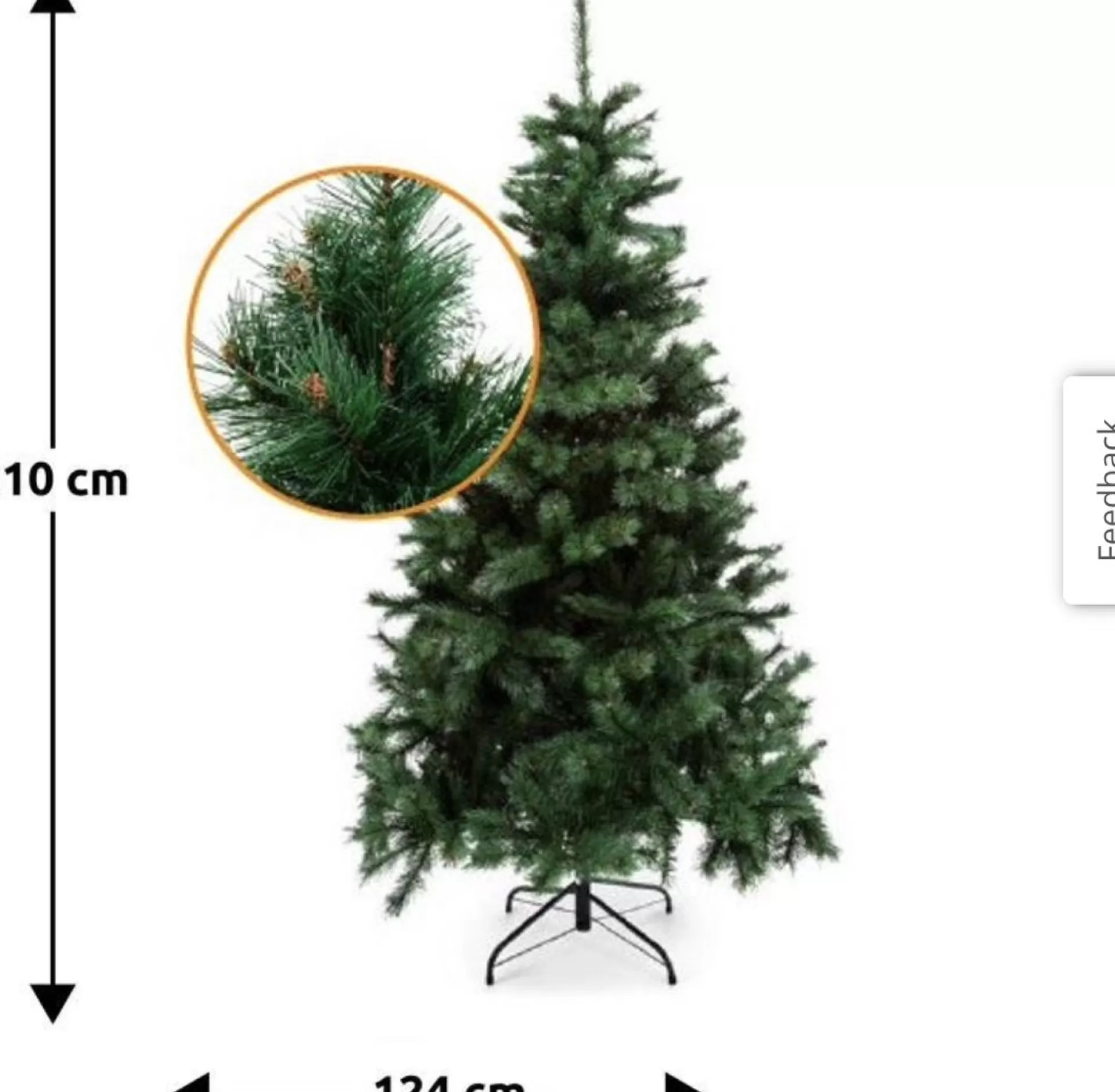 Slim tech Kunstkerstboom Met App Bediening / 210 Cm Met Led-Verlichting Cheap