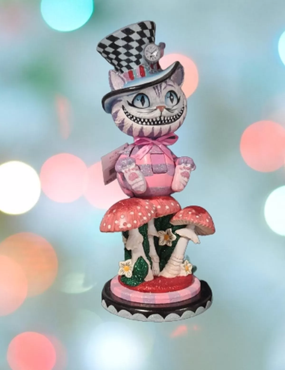 Kurt S. Adler Kerstbeelden> - Notenkraker - Cheshire Cat (Uit Alice In Wonderland)