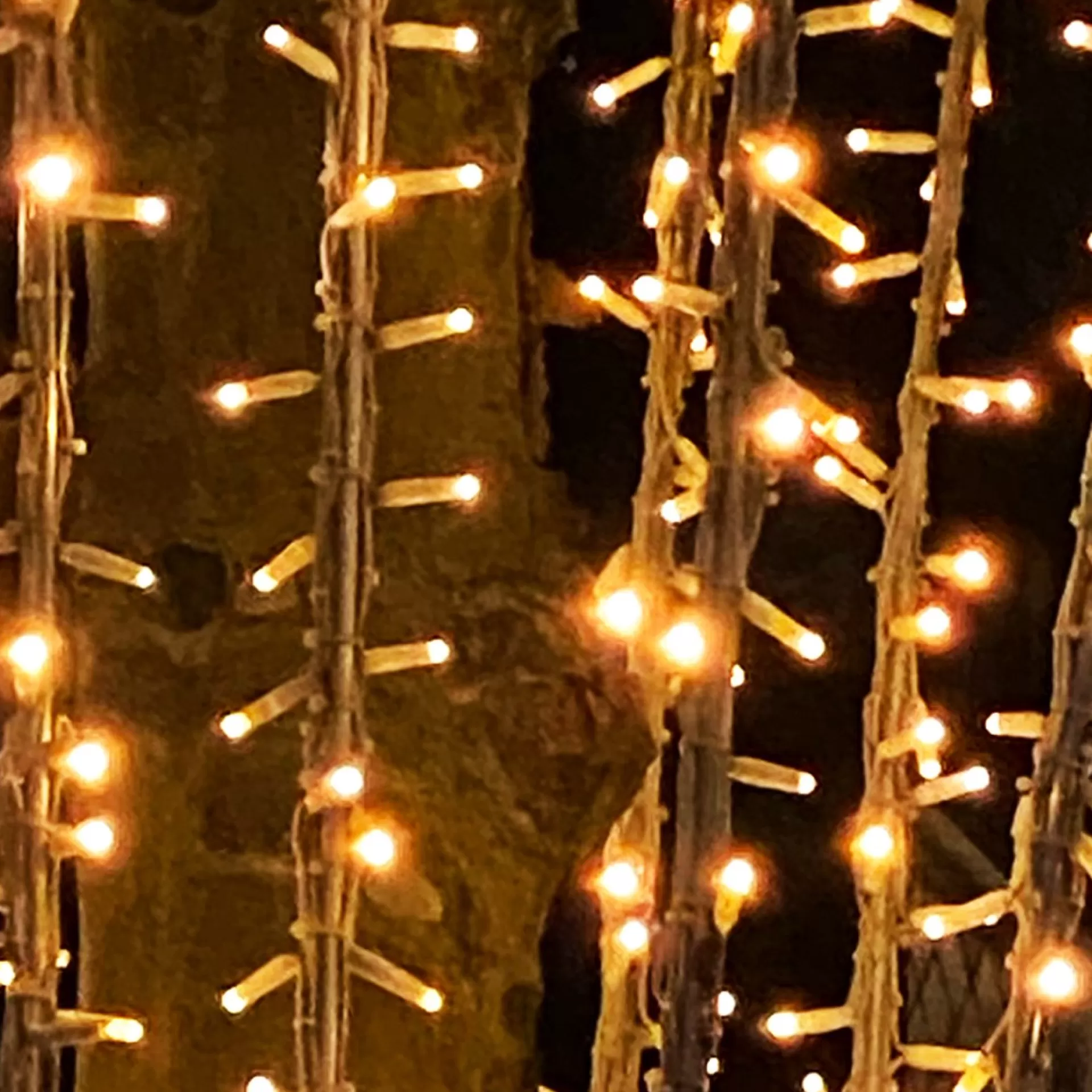 Solistech Led Kerstverlichting Eter Koppelbaar - 100 Lichtpuntjes - Ip65 Waterdicht - Extra Warm Wit 2200K - Hoogwaardige Rubberen Kabel - Energiezuinig 6W - Incl. Stekker 10 M New