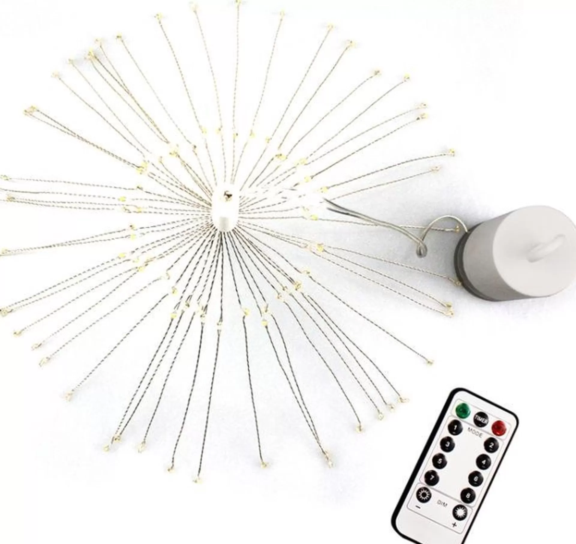Telestore Led Verlichting Op Batterij - Lampjes - Fireworks Led Lights - Sfeerverlichting - Feestverlichting Vuurwerkverlichting Op Battterij - 30 Cm - Met Afstandbediening Fashion