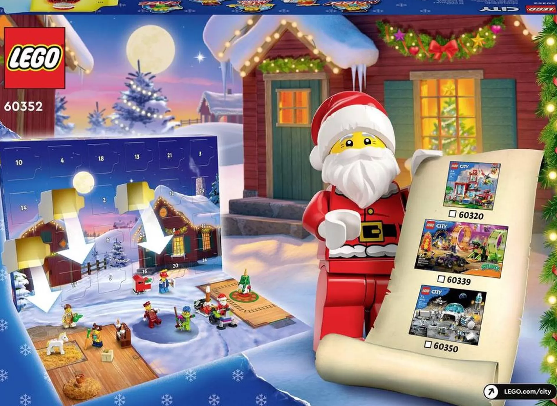 LEGO City Adventskalender 2022 - 60352 Clearance