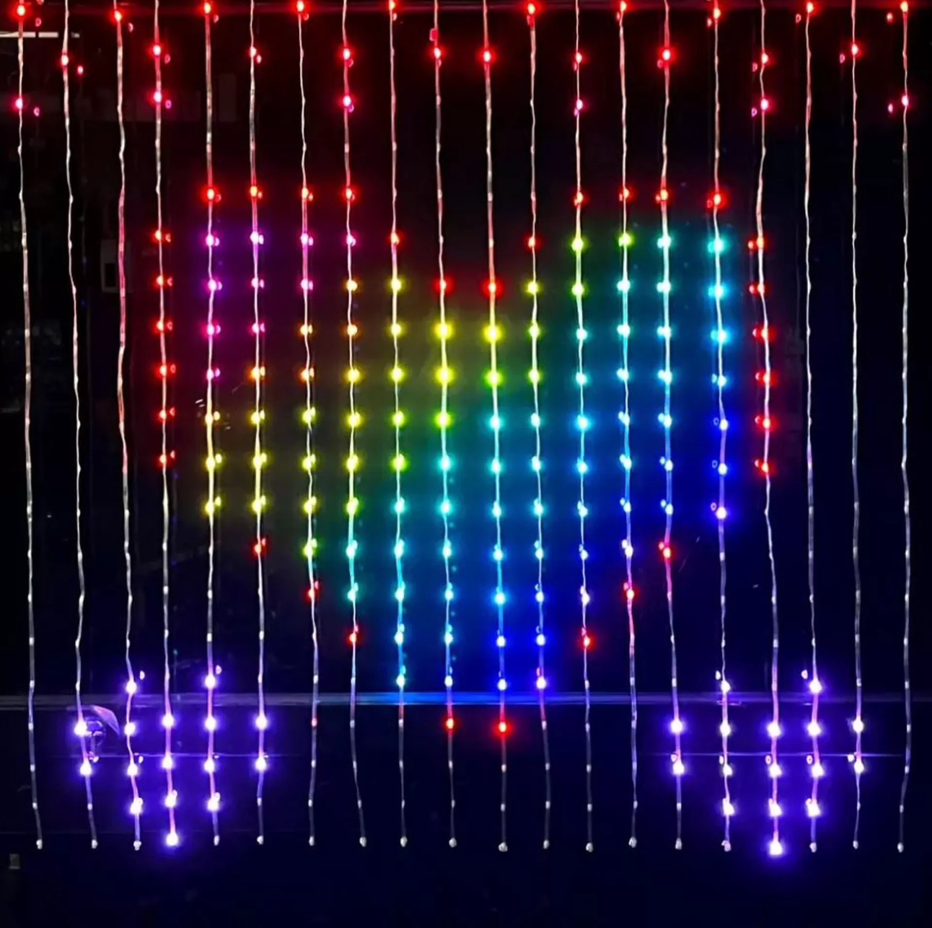 Lichtendirect -Smart-Lichtslinger-400 Rgb Leds- 2X2M- App-Sfeerverlichting-Decoratie-Kerstverlichting-Tuinverlichting-Bruiloft-Festival-Lichtsnoer-Prikkabel Store