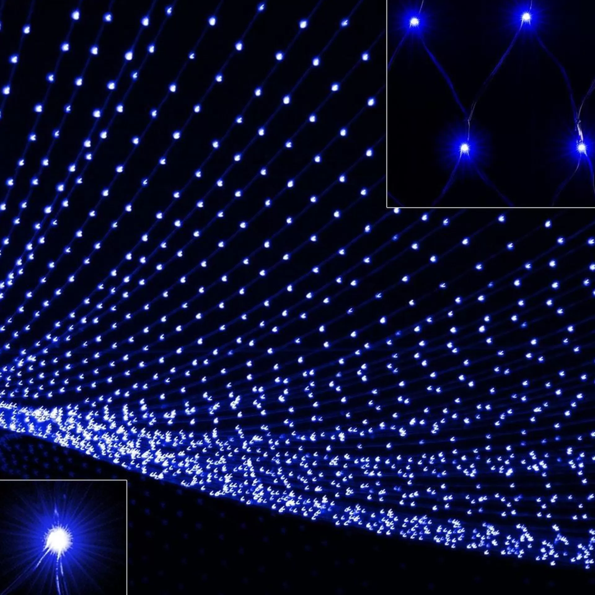 Monzana Lichtgordijn - 120X120Cm 100 Leds - Binnen & Buiten Cheap