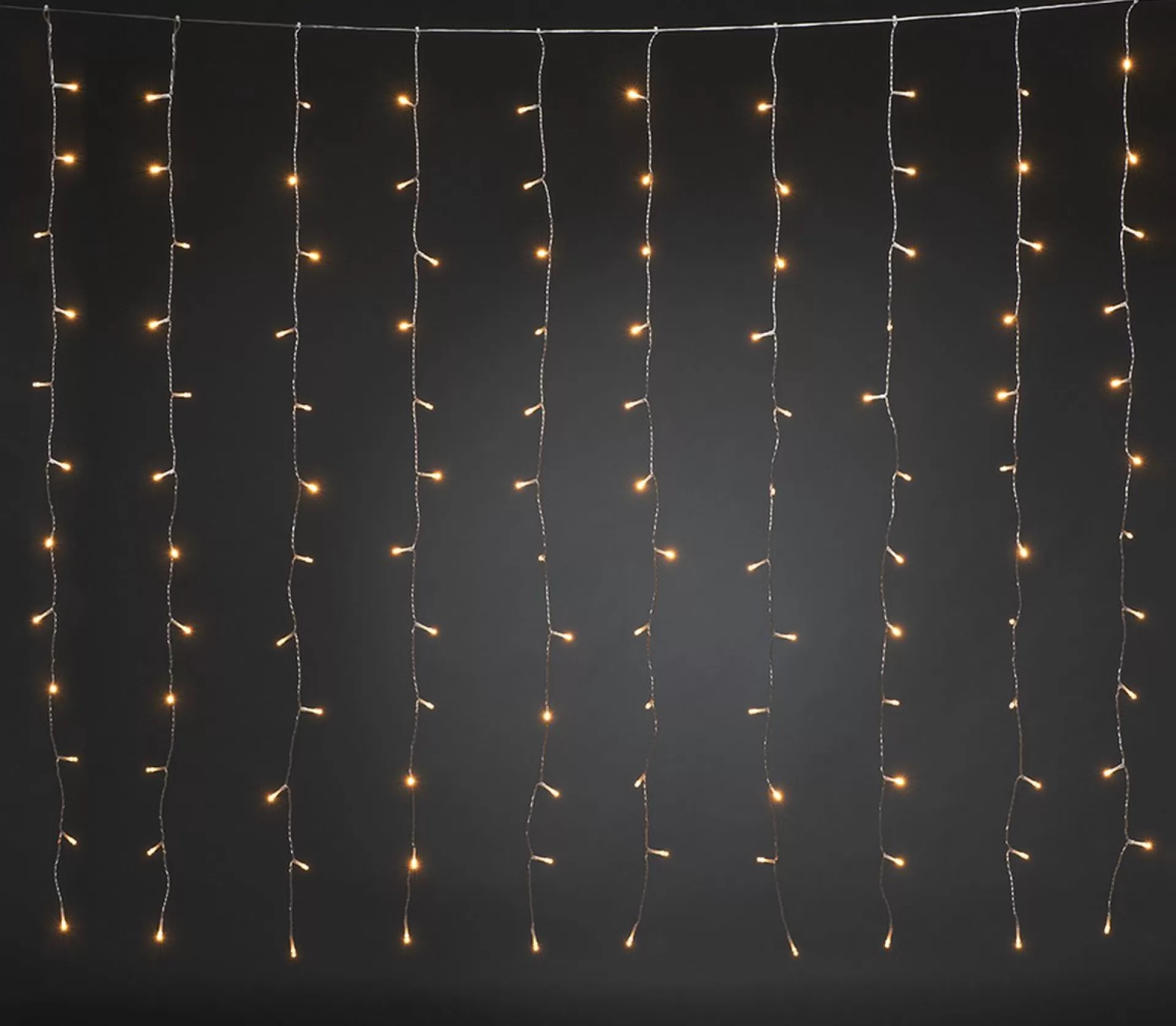 Konst Smide Lichtgordijn Voor Binnen - Extra Warm Wit - 1.4 X 1.2 Meter - 120 Leds - Kerstverlichting Best Sale