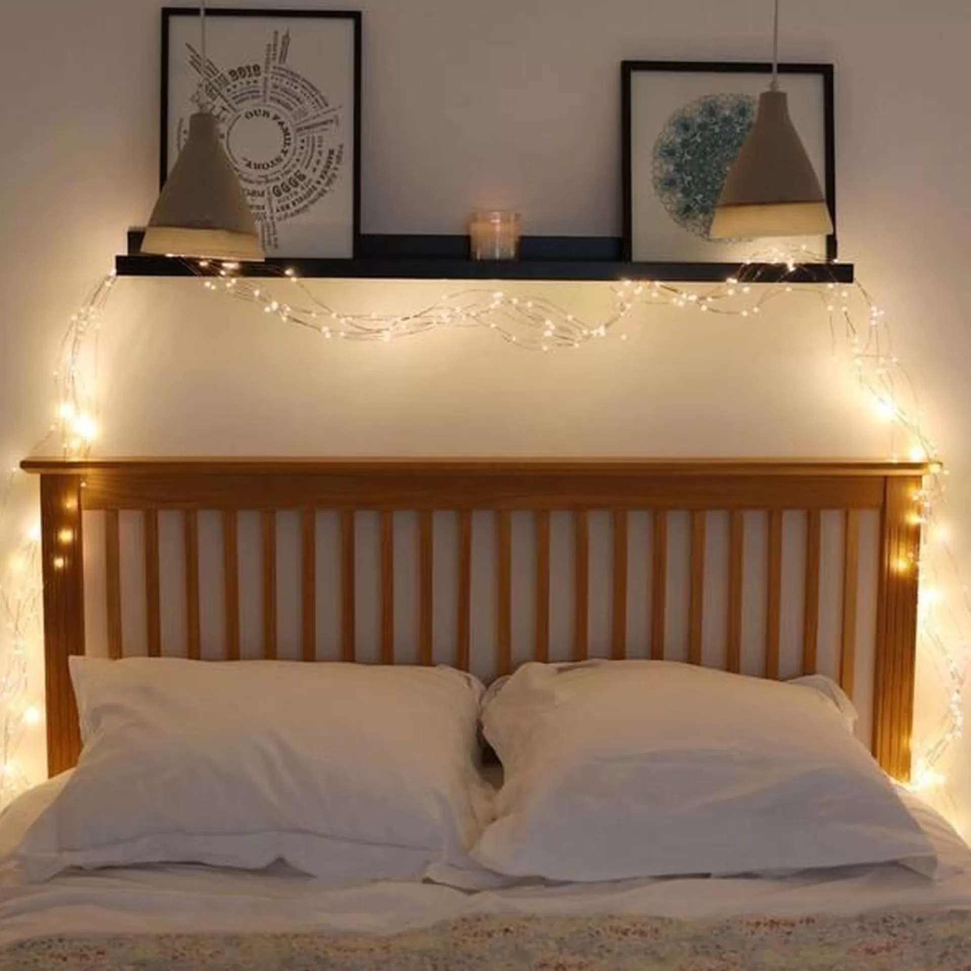 Sofisticade Kerstlichtsnoeren>Lichtsnoer Bundel Led - Fairy Lights - 10 X 80Cm Met 80 Leds - Werkt Op 3 Aa Batterijen (Gratis Erbij) - Timer Functie - Kerstverlichting - Decoratie En Sfeerverlichting - Partylights