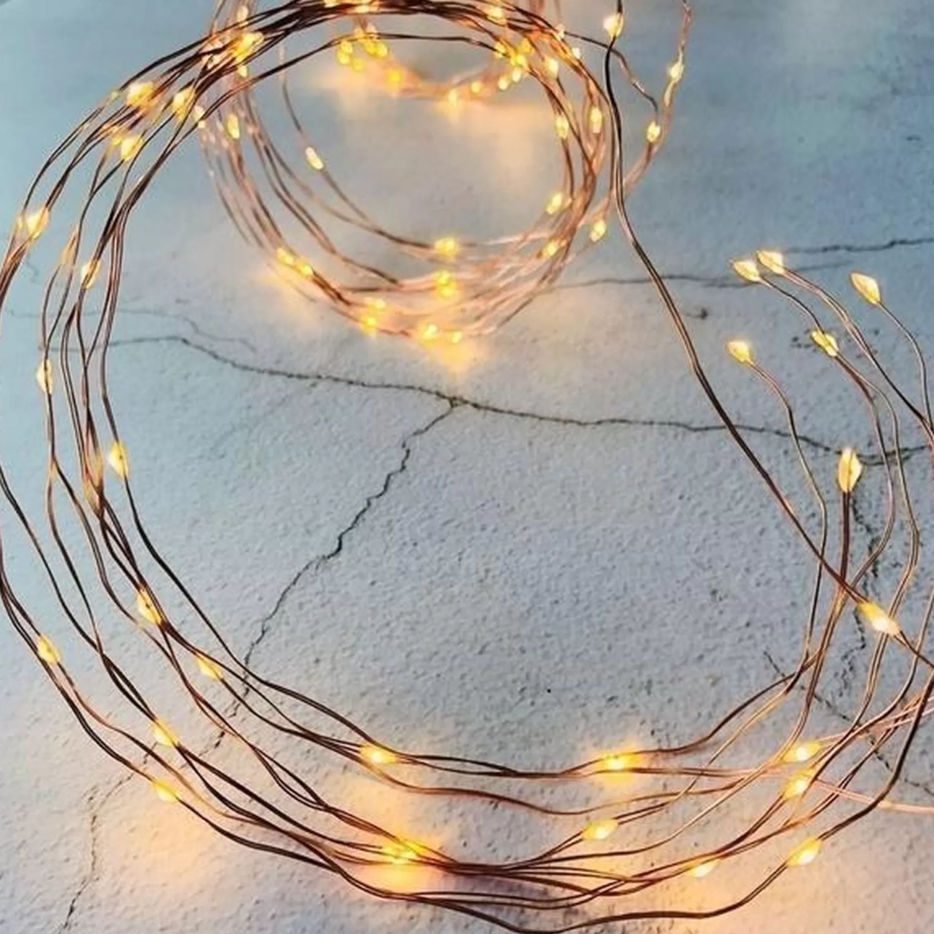Sofisticade Kerstlichtsnoeren>Lichtsnoer Bundel Led - Fairy Lights - 10 X 80Cm Met 80 Leds - Werkt Op 3 Aa Batterijen (Gratis Erbij) - Timer Functie - Kerstverlichting - Decoratie En Sfeerverlichting - Partylights