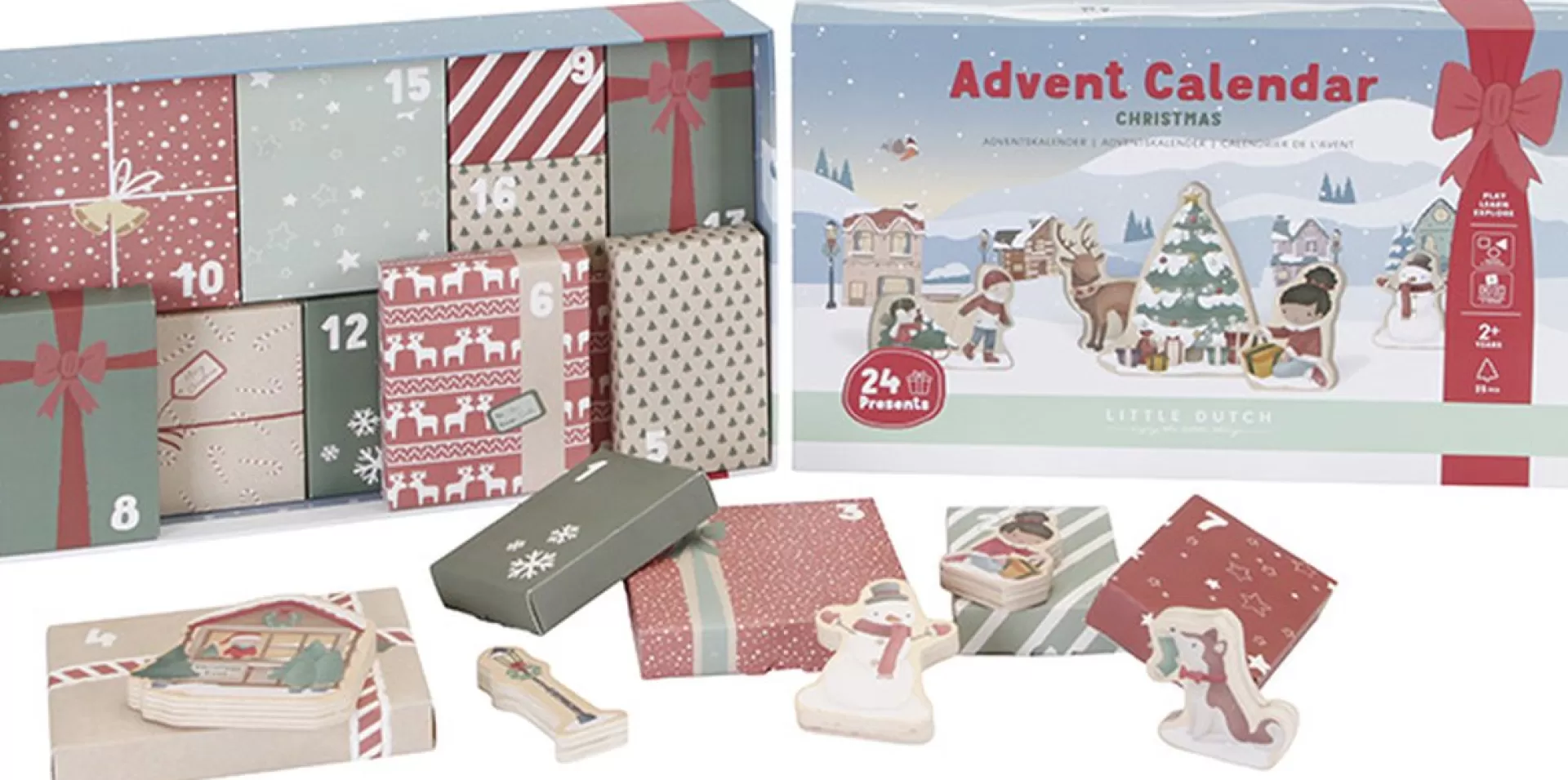 Little Dutch - Adventskalender - Kerst - Fsc New