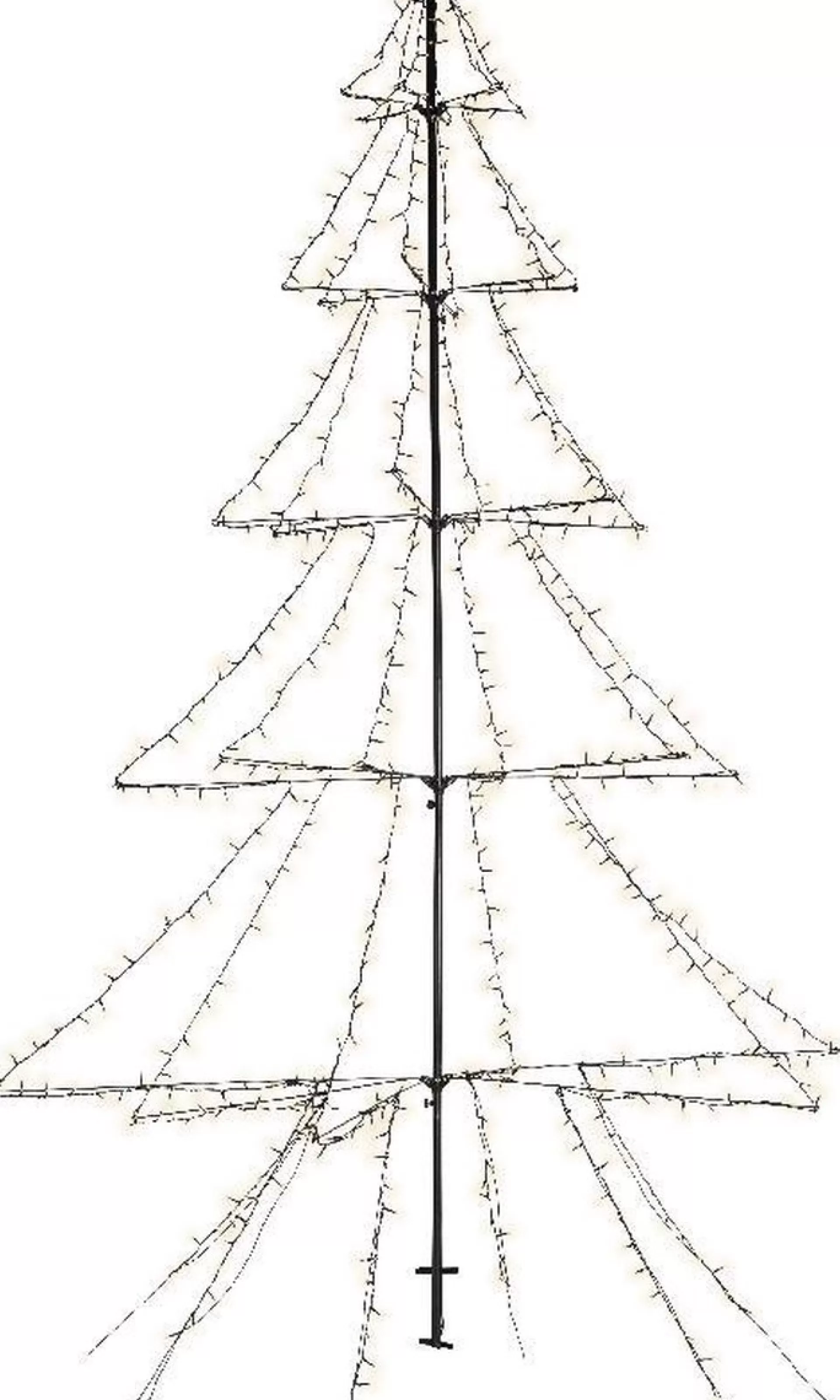 Lumineo Kerstboom Vorm Led Buitenverlichting 300 Outlet