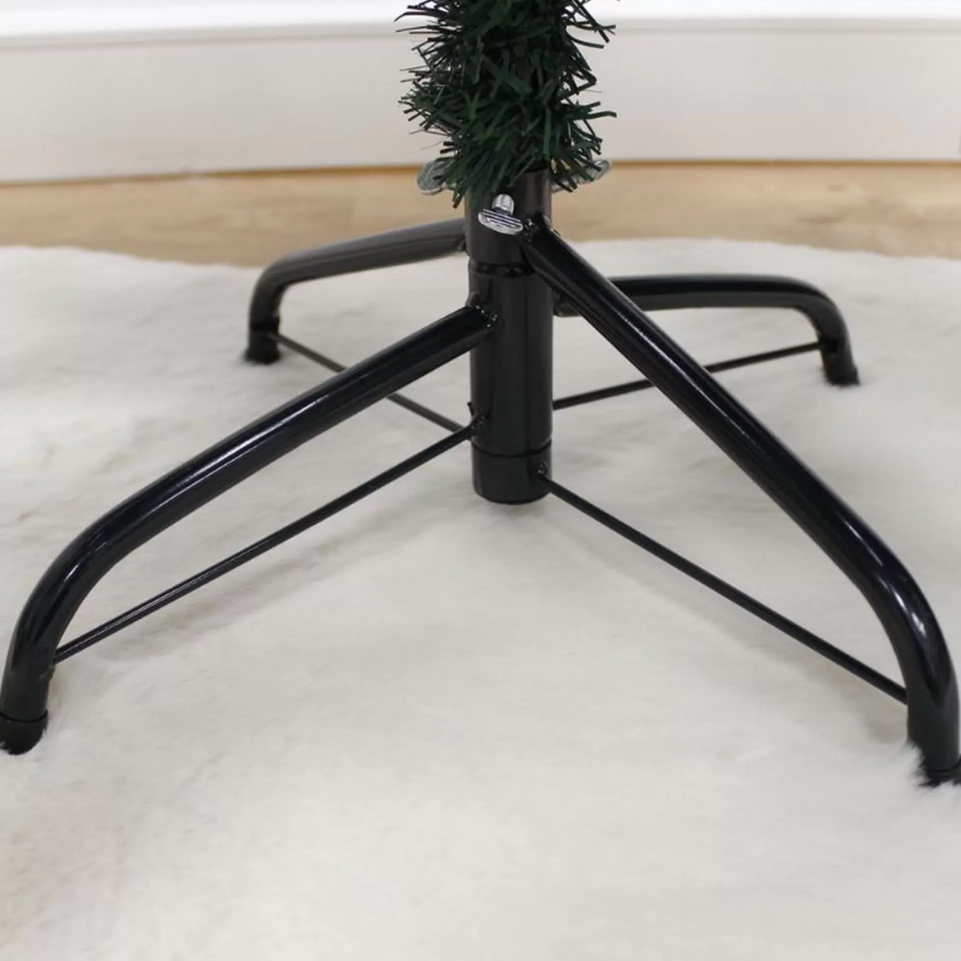 Silumen Luxe Stroomde Sneeuw Stroomde Kunstmatige Fir 150 Cm Met 352 Hoofden - Plastic - Groen - Best