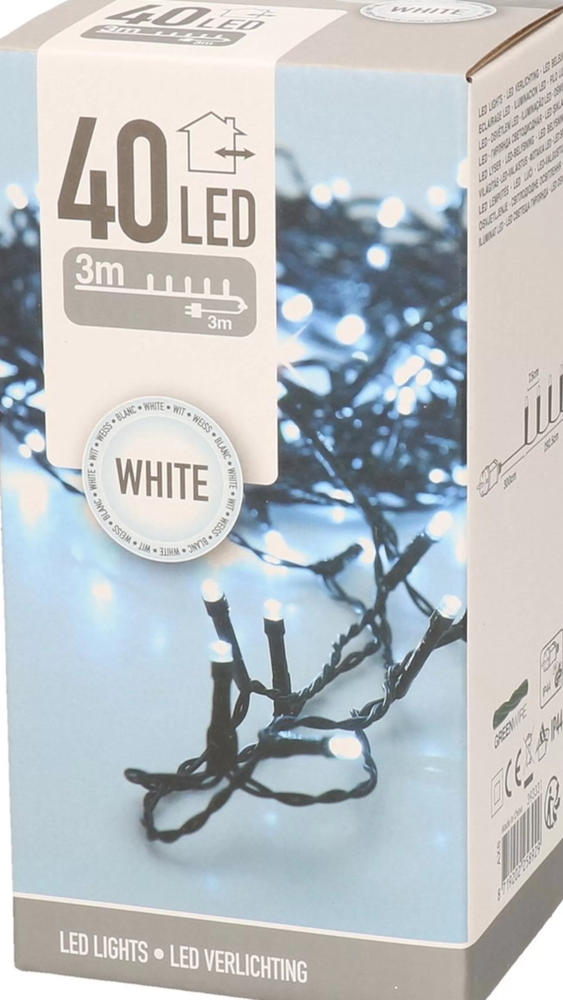 Everlands Mini Kerstboom 45 Cm - Met Decoratie En Verlichting Helder 300Cm -40 Leds Hot