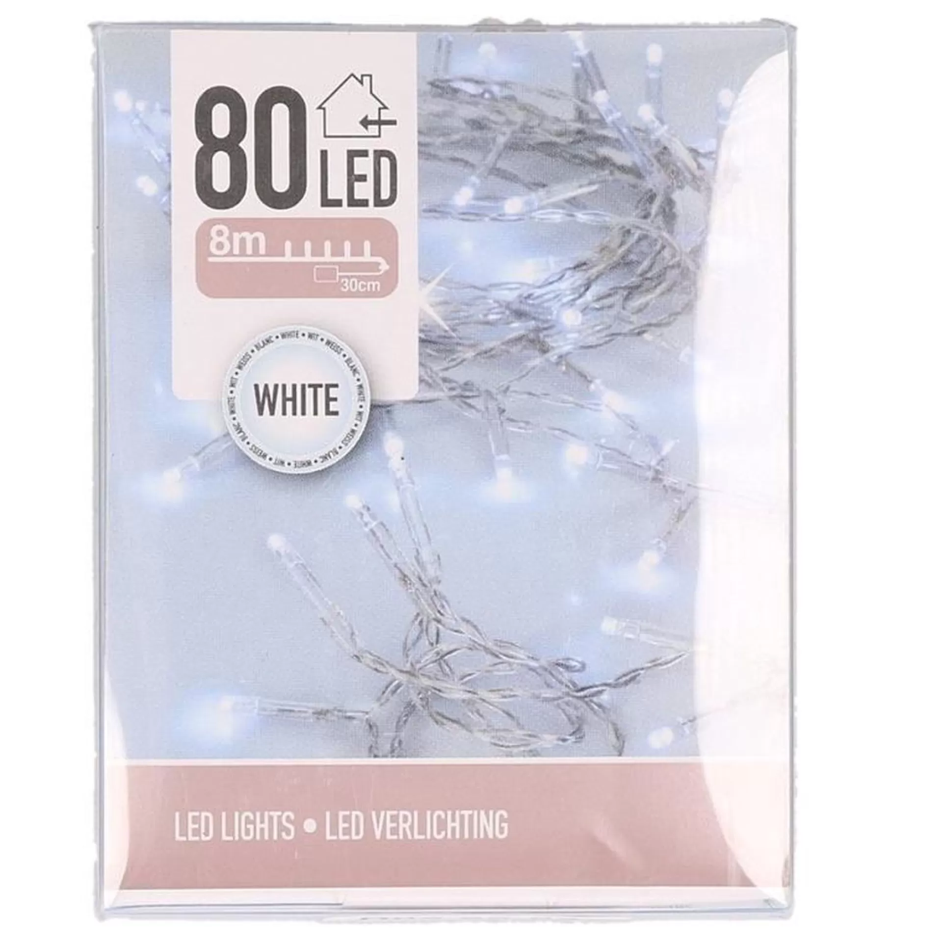 Merkloos Mini Kunst Kerstboom 60 Cm Met Helder Witte Verlichting - Kerstboompje Met Lampjes - Kinderkamer Kerstversiering Cheap