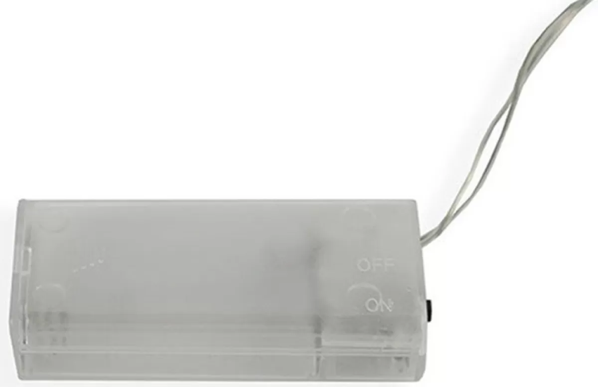 Non Branded Guirlandes>Non-Branded Kerstslinger Cosima Led 150 Cm Zijde Donkergroen