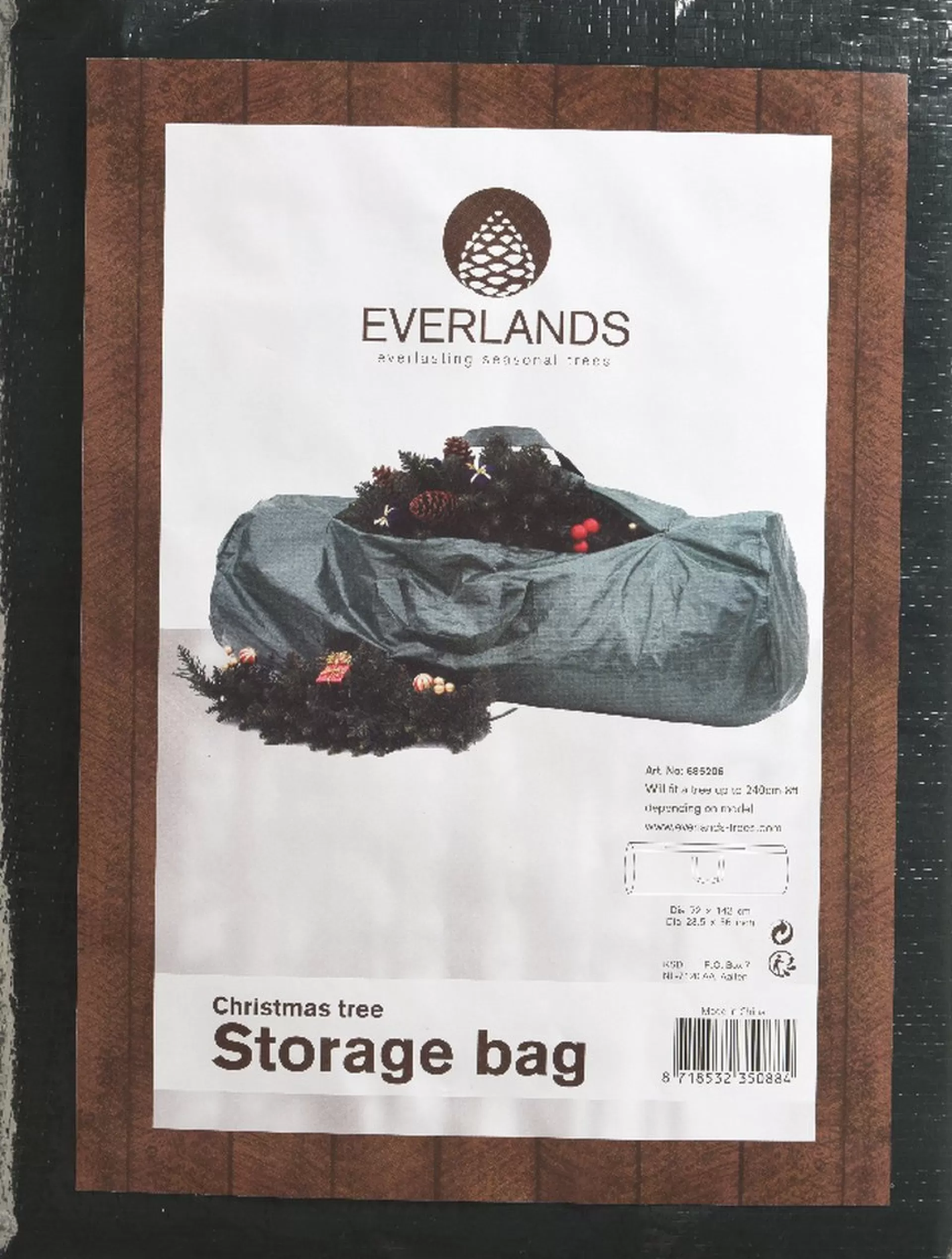 Everlands Opberg Tas Voor Bomen Tot 240 Cm New