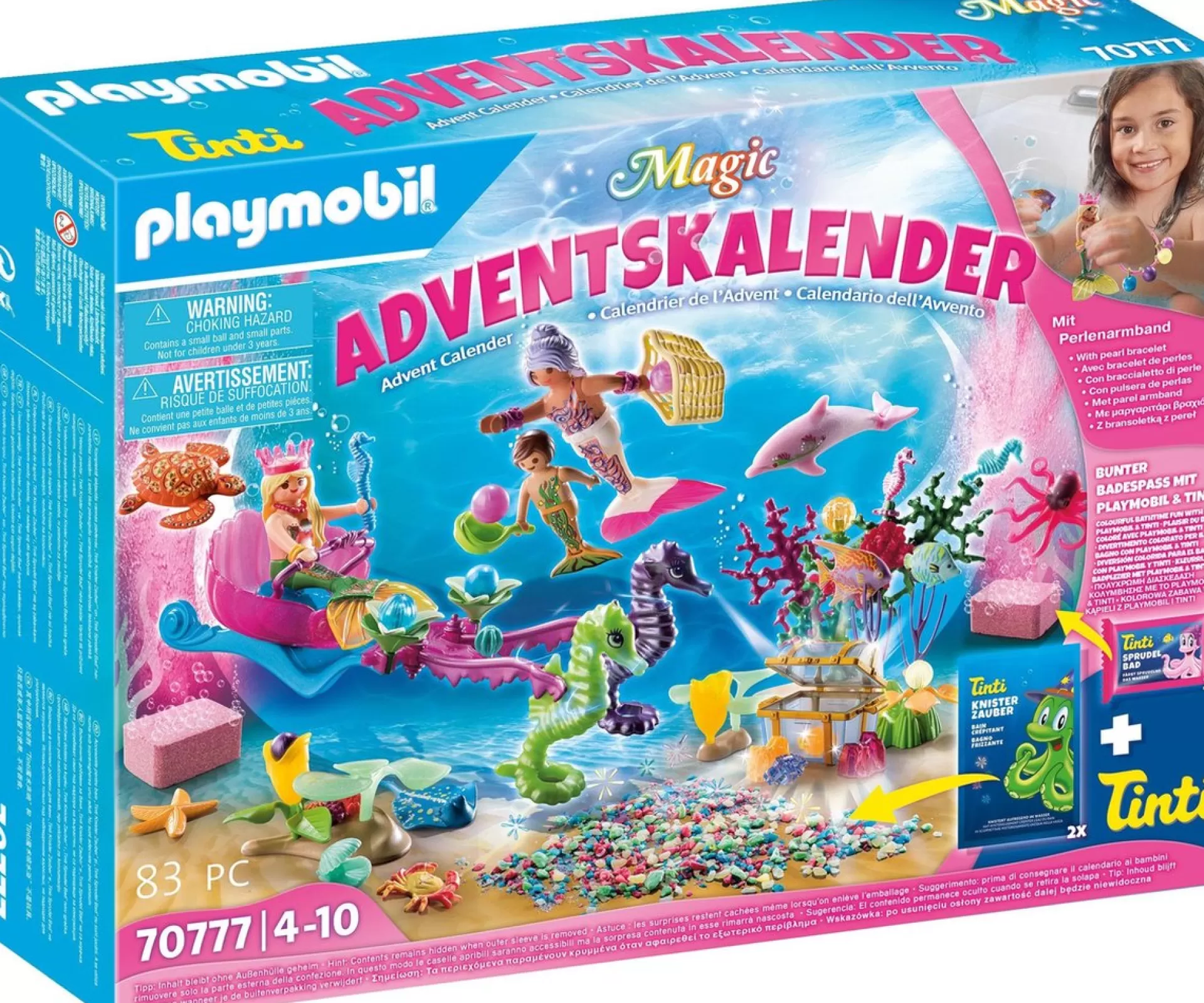 PLAYMOBIL Christmas Adventskalender "Badplezier Zeemeerminnen" - 70777 Hot