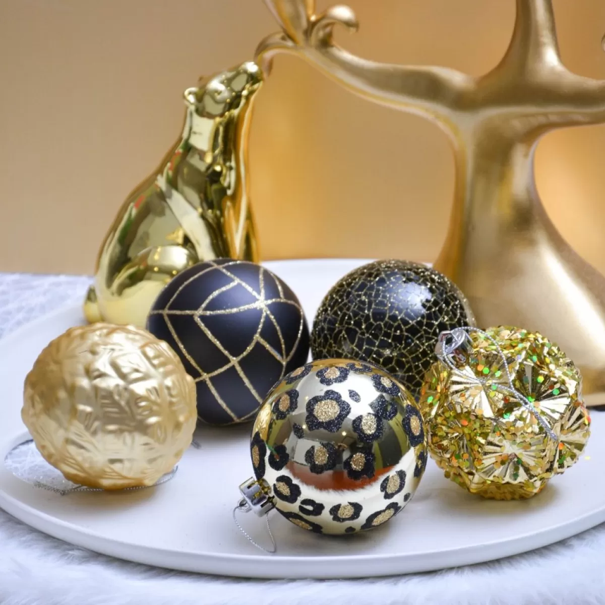 JMP Kerstboomversieringen>Prachtige Kerst® - Kerstballen - 16 Delige Set - Kerstversiering - Kerstboomdecoratie - Kerstornamenten