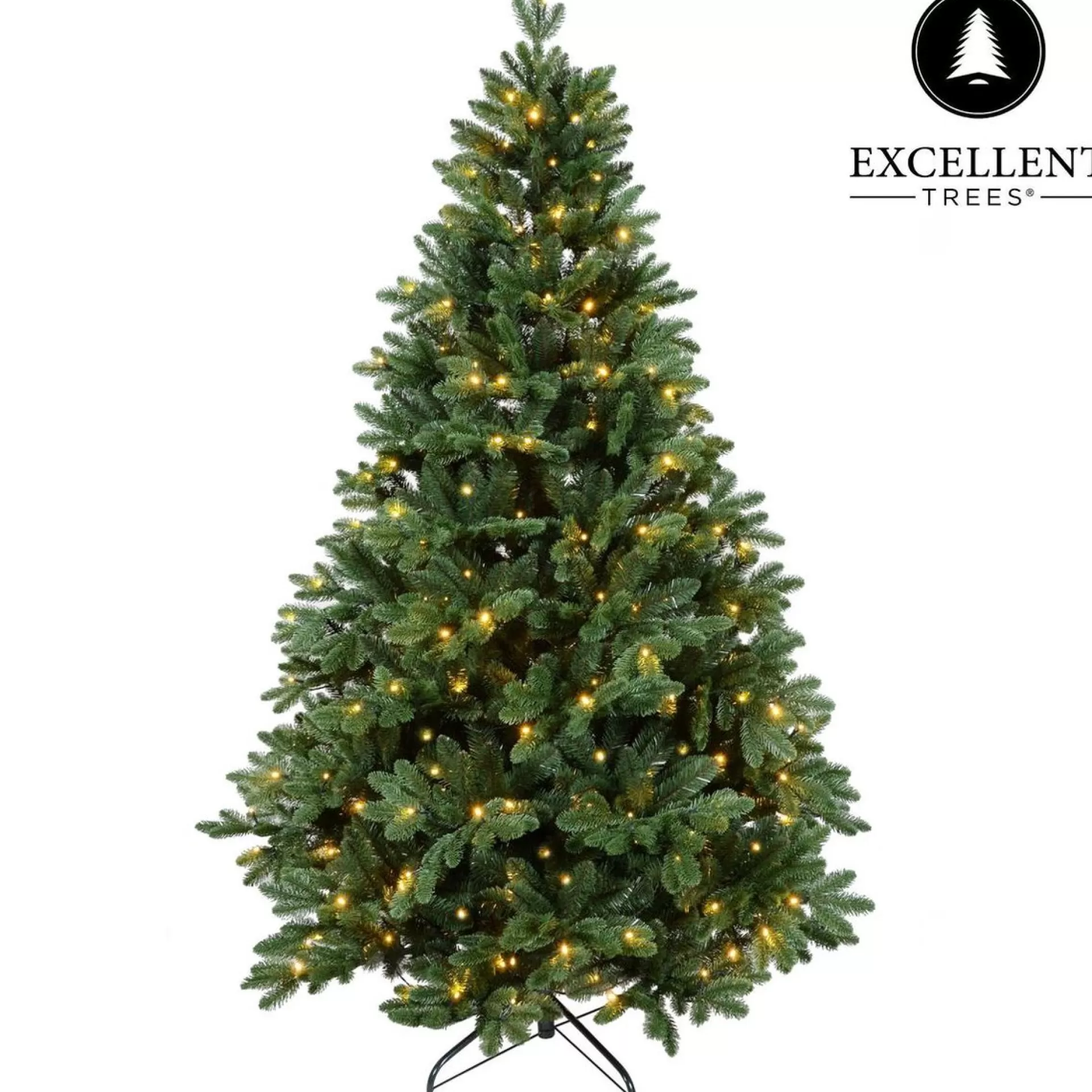 Excellent Trees Premium Kerstboom ® Led Mantorp 180 Cm Met 280 Lampjes Shop