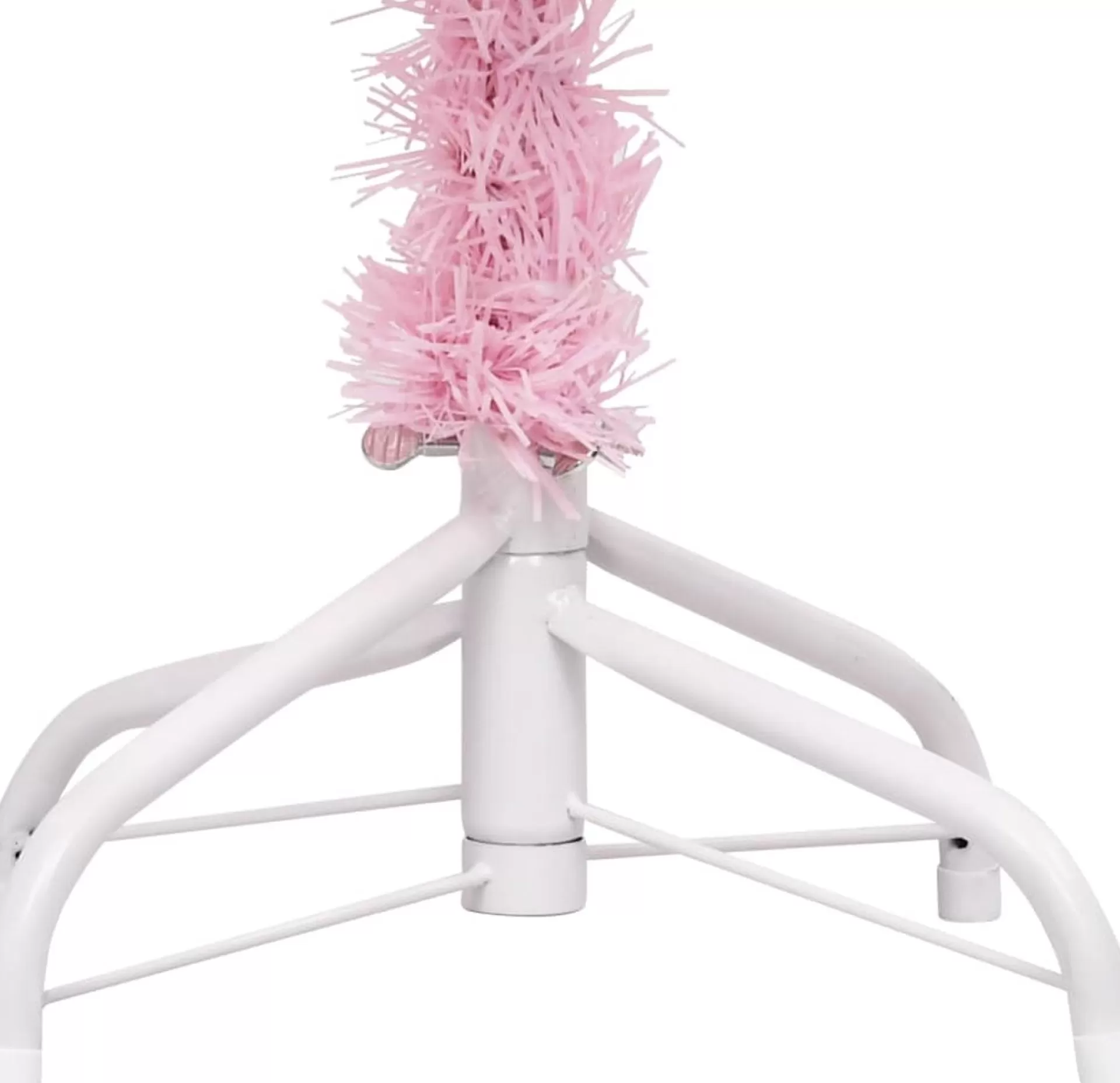 ForYou Prolenta Premium - Kunstkerstboom Met Led's En Kerstballen 240 Cm Pvc Roze Discount
