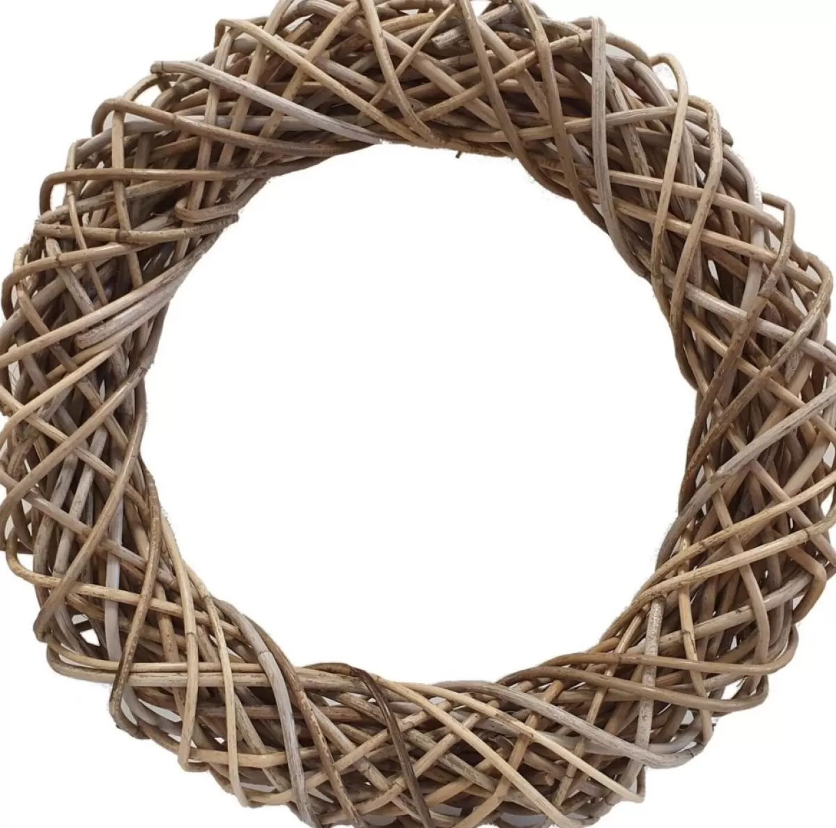 Merkloos Kerstkransen>Rattan Krans O 40 Cm