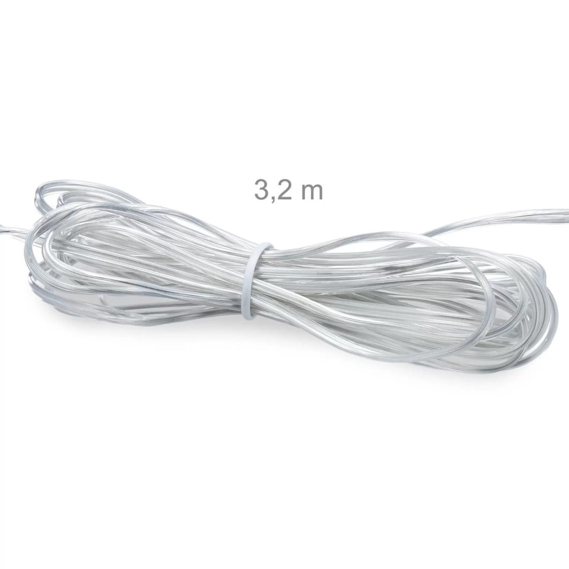 Relaxdays Led Draadbol - Decoratieve Lamp - 20 Cm - Sierlamp - Draadlamp - Zilver Outlet