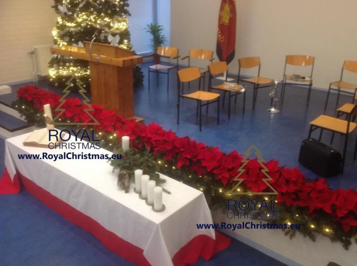 Royal Christmas Guirlandes>® - 3X Dakota Deluxe Guirlande - Lengte 540 Cm - 200 Warm Led Lampjes - Max. 3X Koppelbaar - Kerst Slinger - 600 Takken