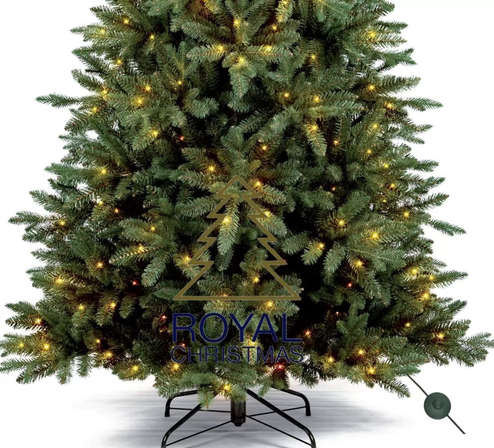 Royal Christmas - Kunstkerstboom - Arkansas Inclusief Smart Led Verlichting - 250 Lampjes - Groen 210 Cm Cheap