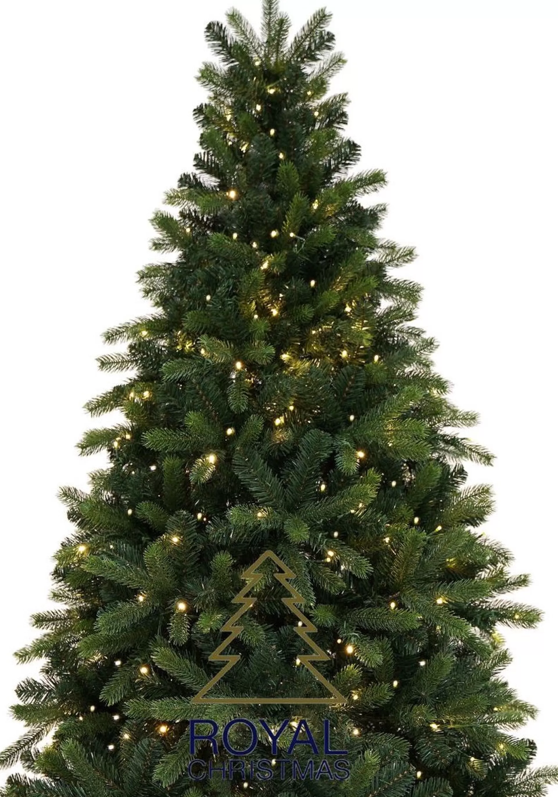 Royal Christmas - Kunstkerstboom - Bogota Pe / Pvc Smart - 400 Led Lampjes - 210 Cm - 1687 Takken - Groen Online