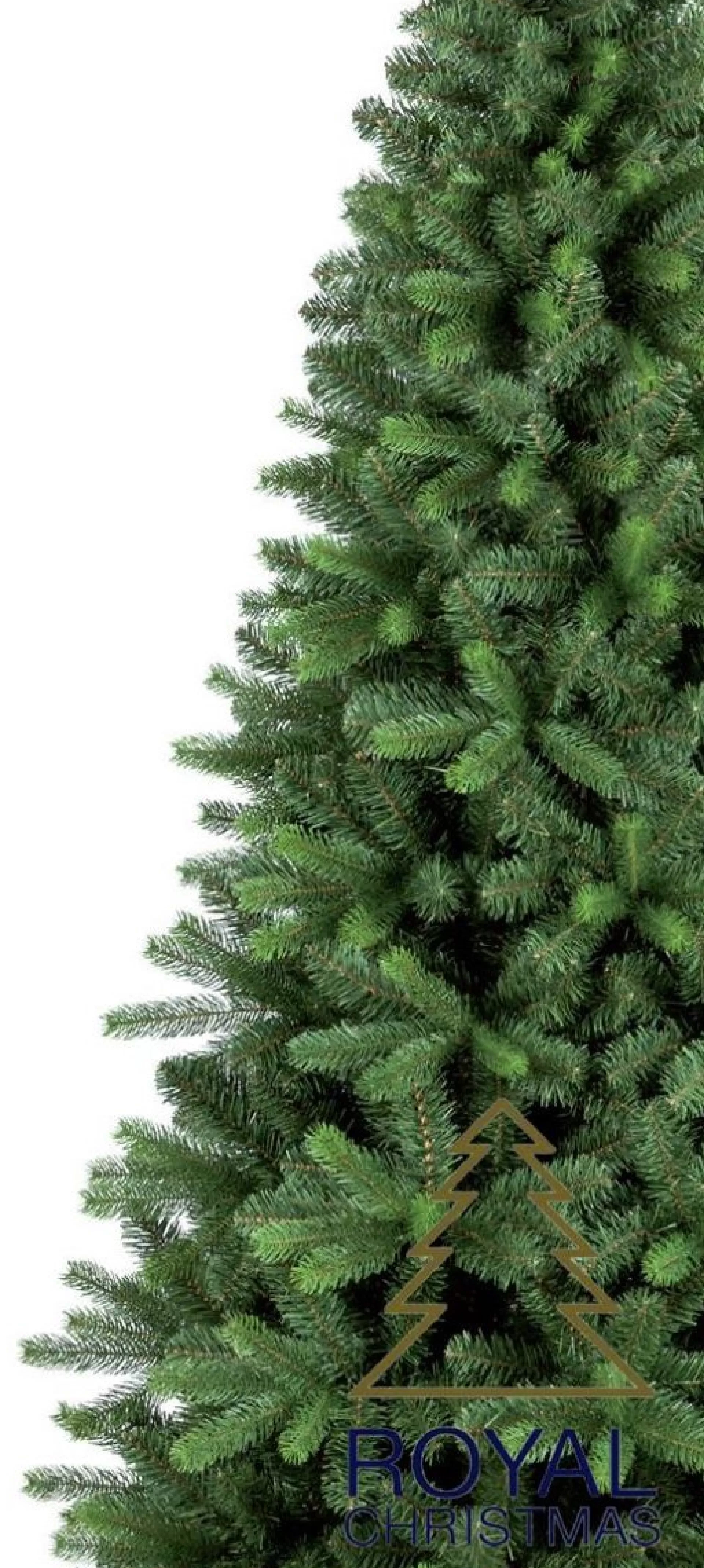 Royal Christmas - Natuurlijke Kunstkerstboom - Bergen Pe / Pvc Premium 210 Cm - 1139 Takken Groen Store