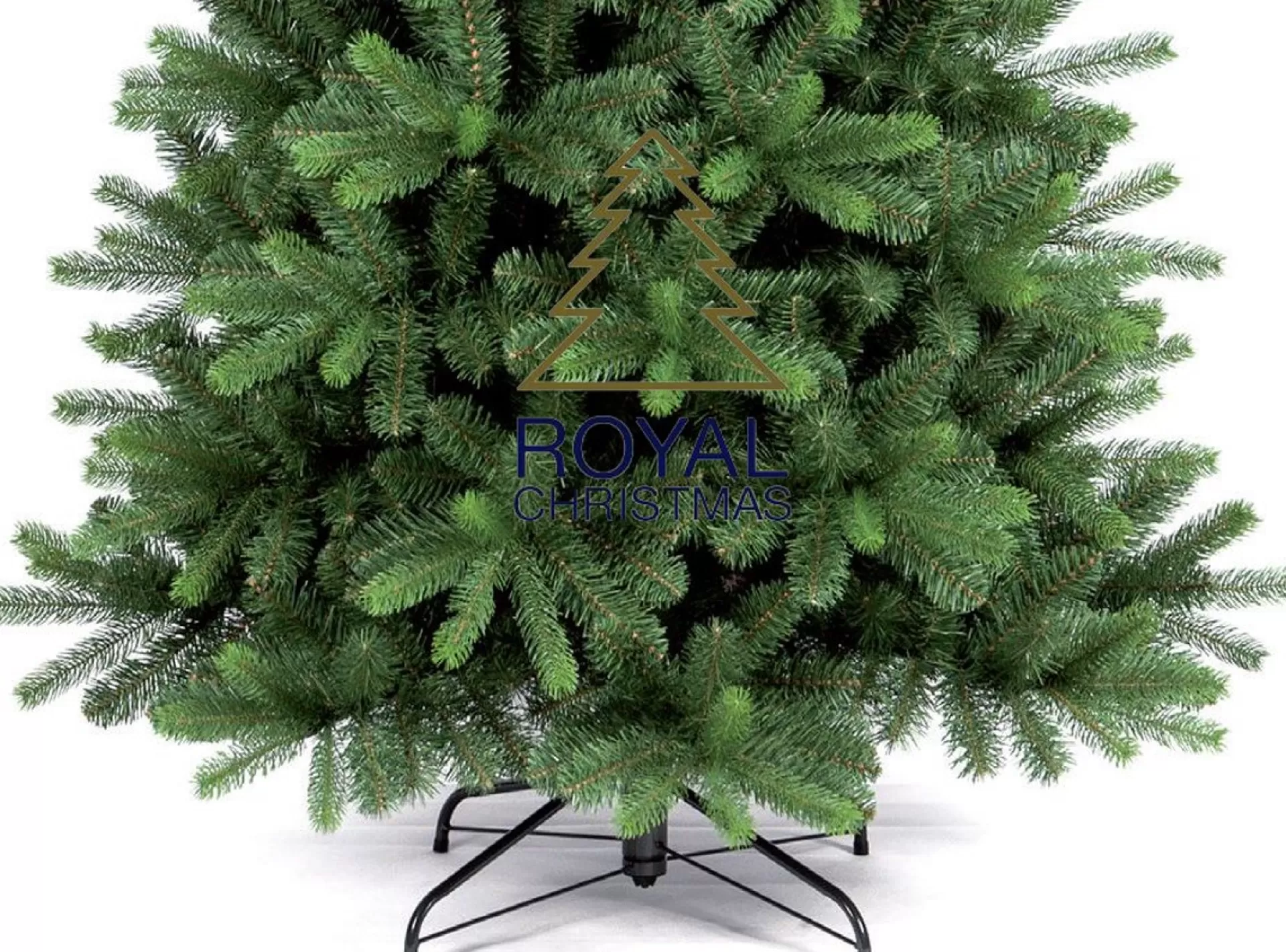 Royal Christmas - Natuurlijke Kunstkerstboom - Bergen Pe / Pvc Premium 210 Cm - 1139 Takken Groen Store