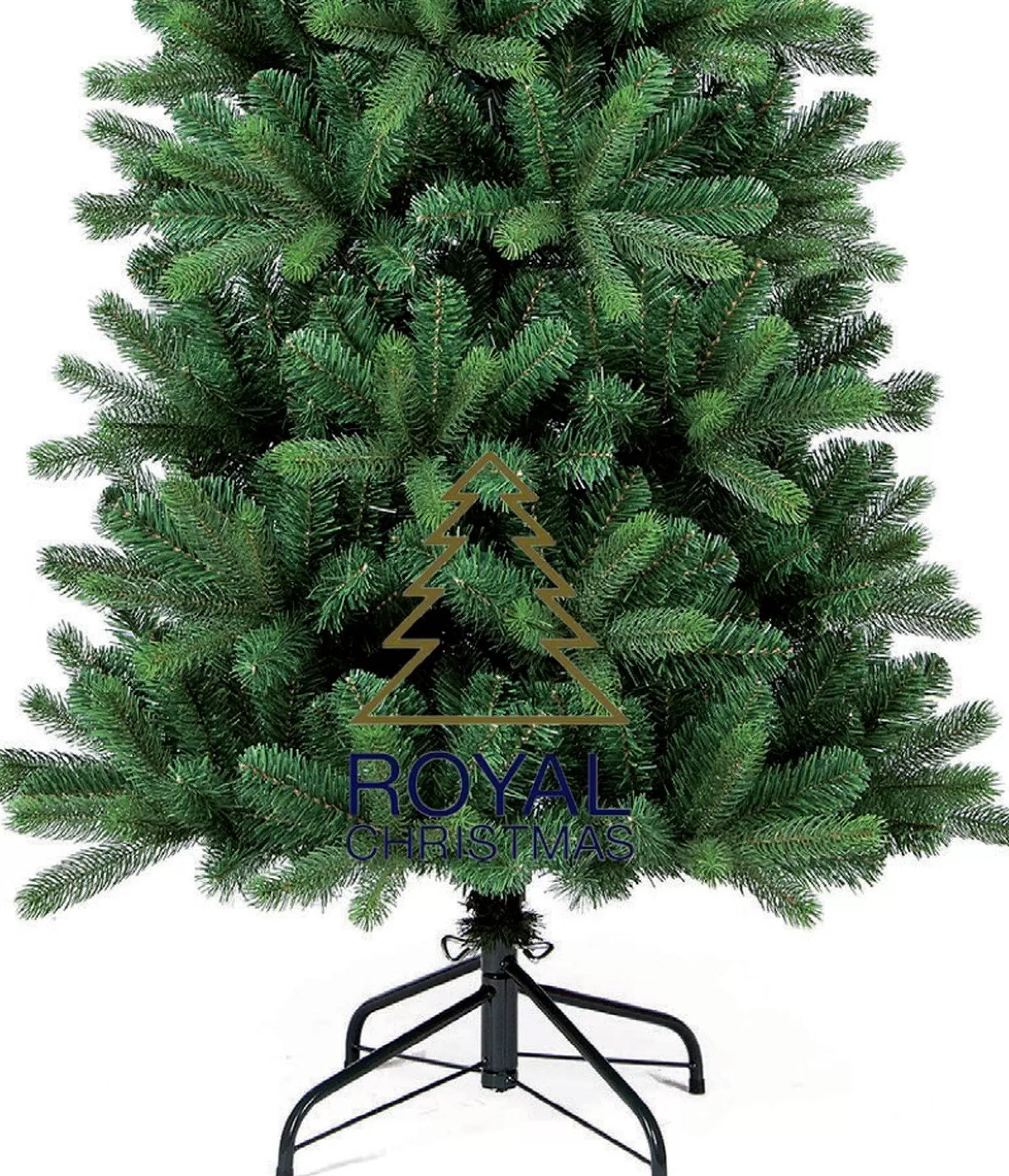 Royal Christmas - Smalle Kunstkerstboom - Alaska Premium - Pe/ Pvc - 150 Cm - 499 Takken - Groen Outlet