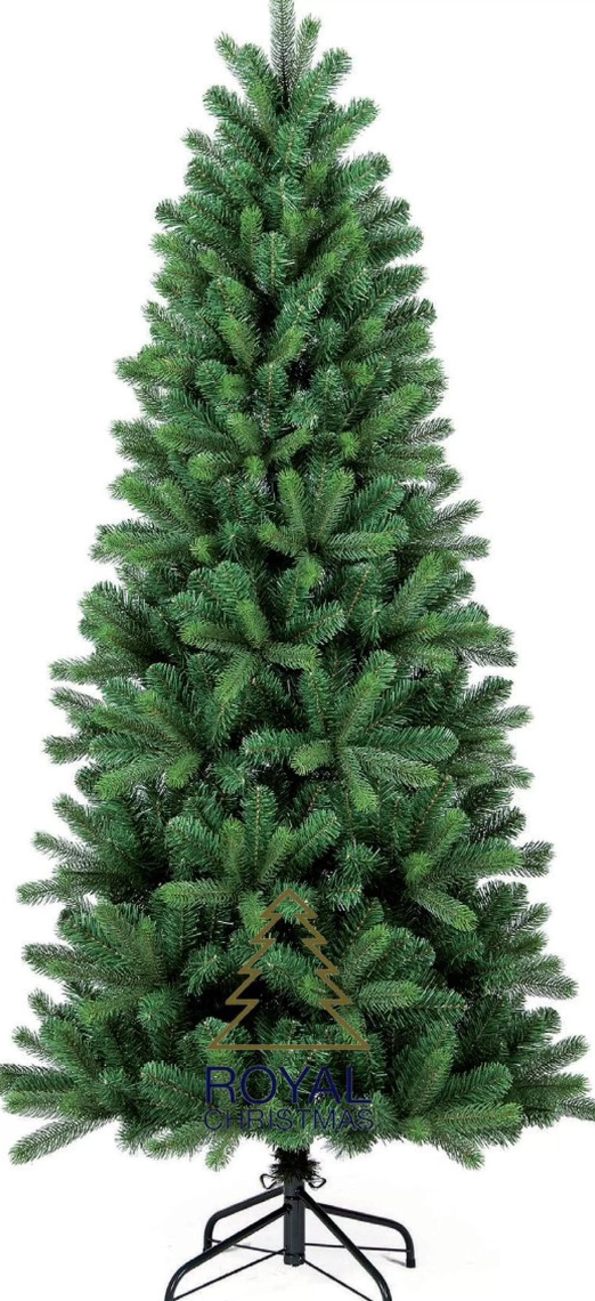 Royal Christmas - Smalle Kunstkerstboom - Alaska Premium - Pe/ Pvc - 150 Cm - 499 Takken - Groen Outlet