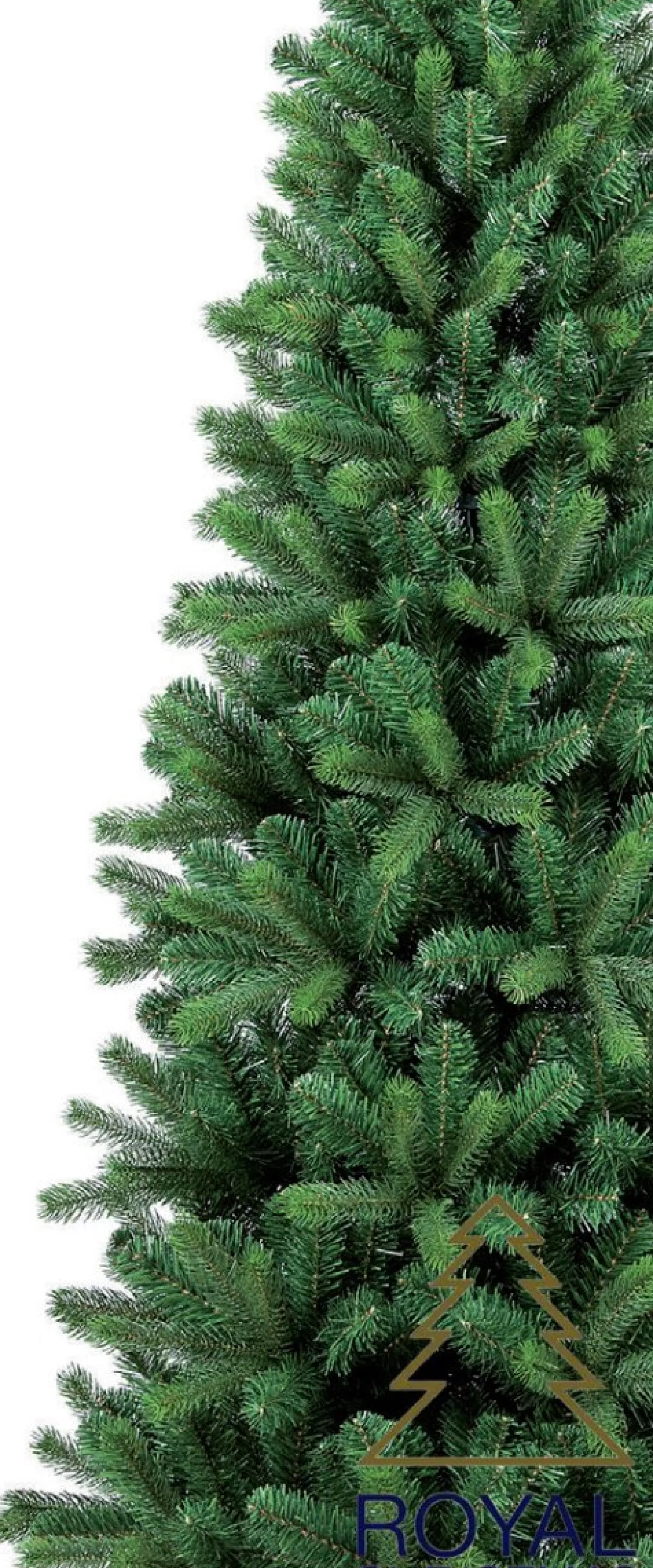 Royal Christmas - Smalle Kunstkerstboom - Alaska Premium - Pe/ Pvc - 150 Cm - 499 Takken - Groen Outlet