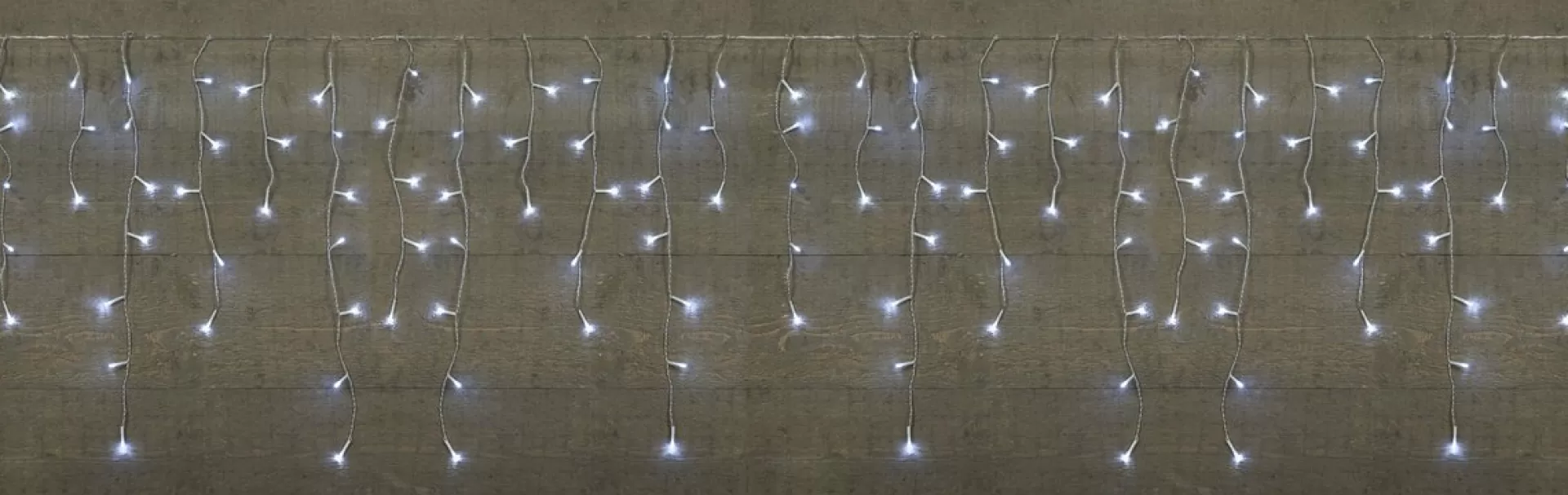 Anna's Collection Set Van 2X Stuks Ijspegelverlichting Lichtsnoer Met 360 Lampjes Helder Wit 720 X 60 Cm - Kerstverlichting Ijspegel Lampjes Best Sale