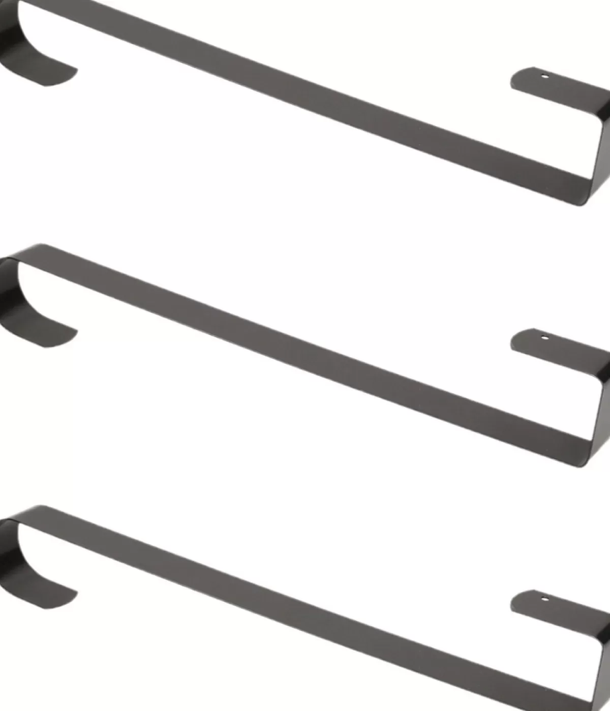 Merkloos Kerstkransen>Set Van 3X Stuks Kerst Kransen Deurhangers/Haken 38 Cm Metaal - Kerstversiering/Kerstdecoratie Hanger
