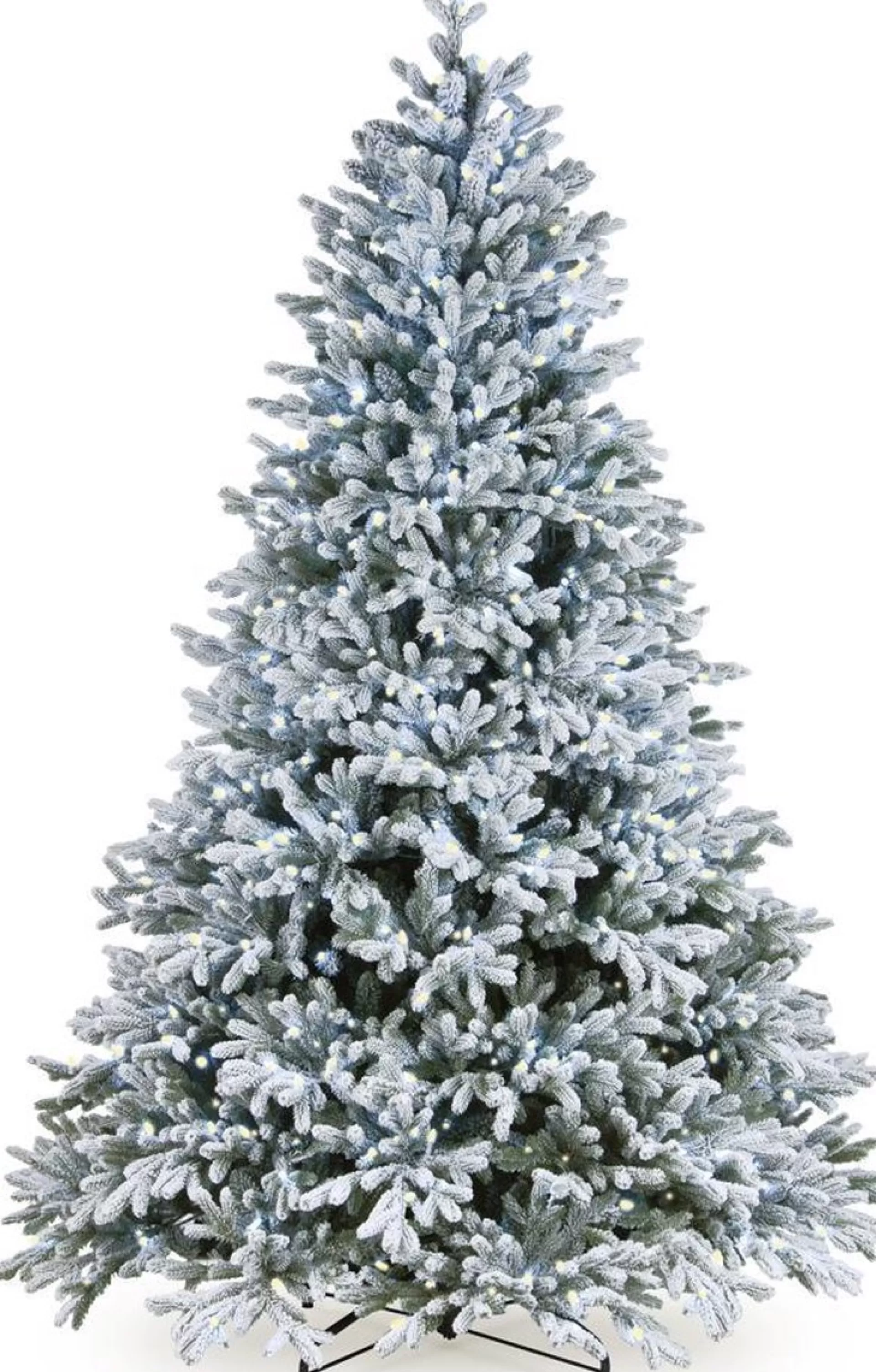 National Tree Company Snowy Hamilton 213Cm Met Led Verlichting Cool Wit Sale