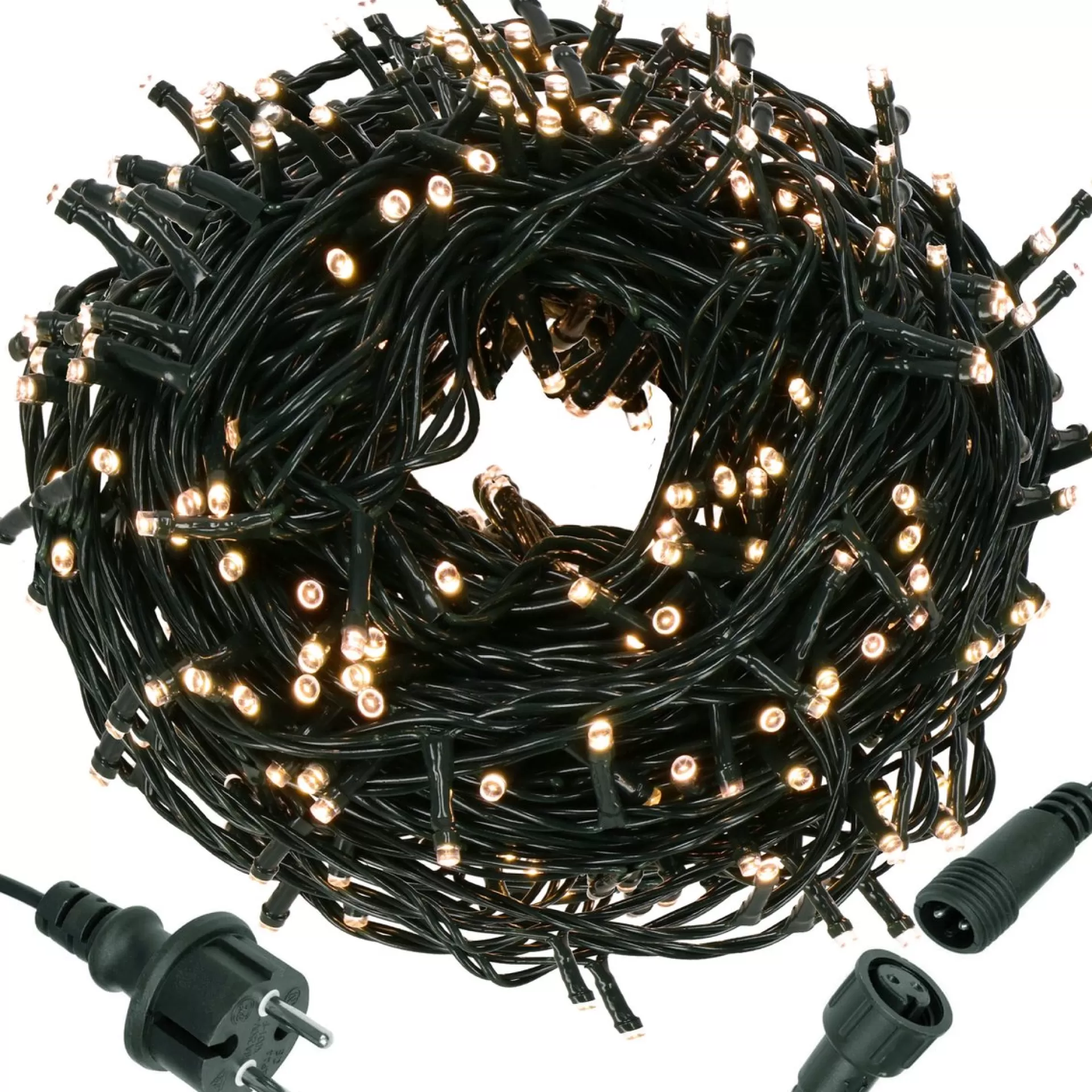 springos Kerstlichtsnoeren> Kerstverlichting | Binnen & Buiten | 24 M | 400 Led | Warm Wit