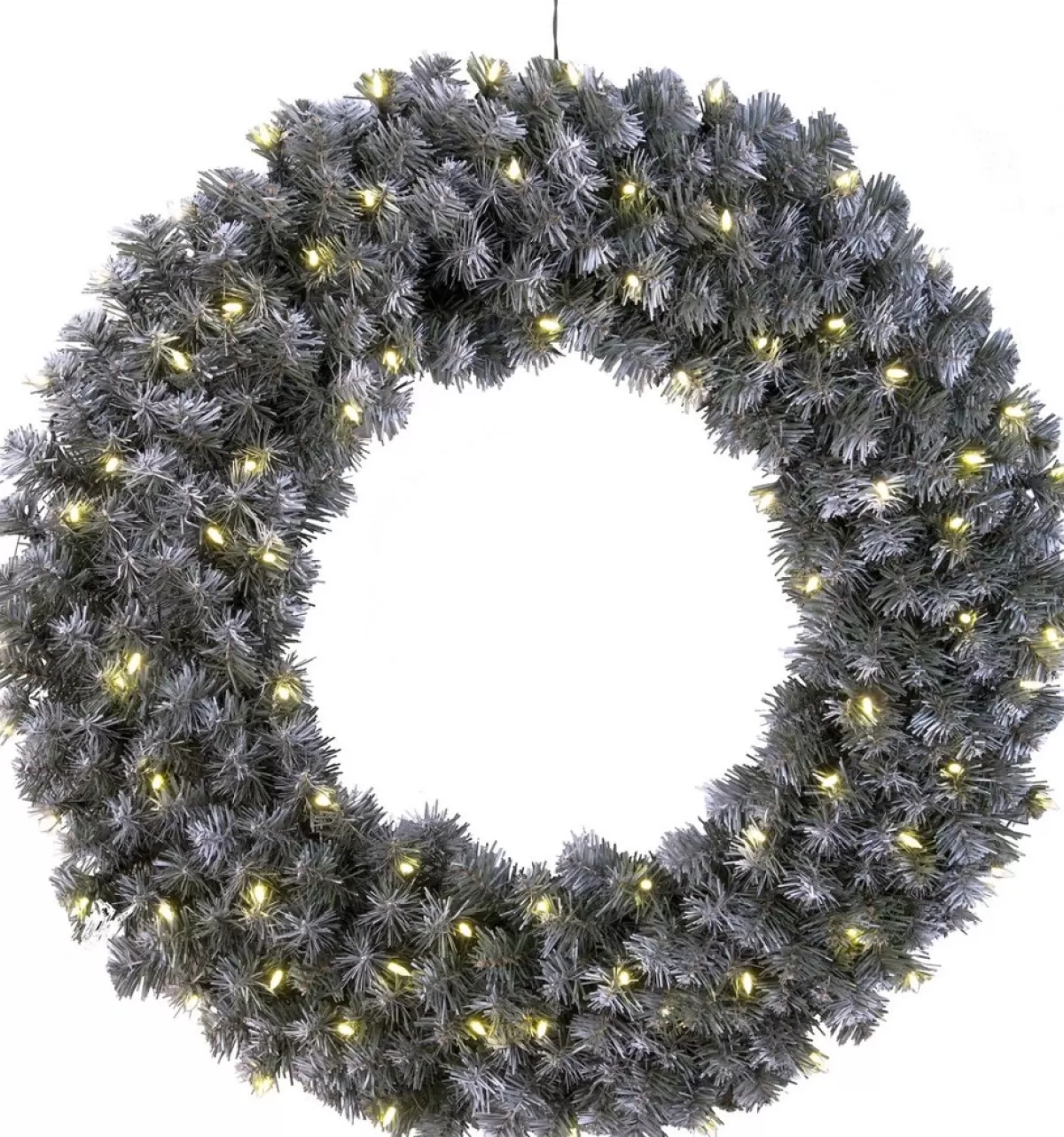 Star Trading Kerstkransen> Kerstkrans Voor Deur | Kerstkrans Met Lichtjes 90 Cm | Led-Krans Kerstmis | Verlichte Kransdeco | Kerstkrans Deurkrans | Kerstkrans Led | Krans Deur Kerst