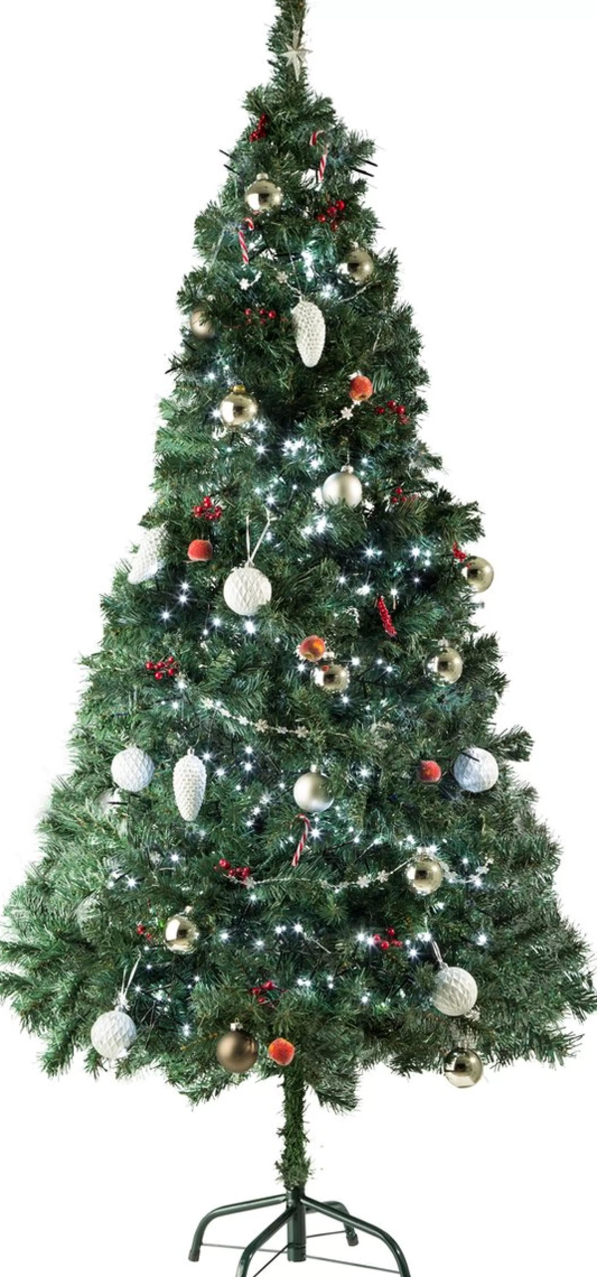 Tectake - Kunstmatige Kerstboom - 180 Cm - 533 Punten - Groen - 402820 Cheap