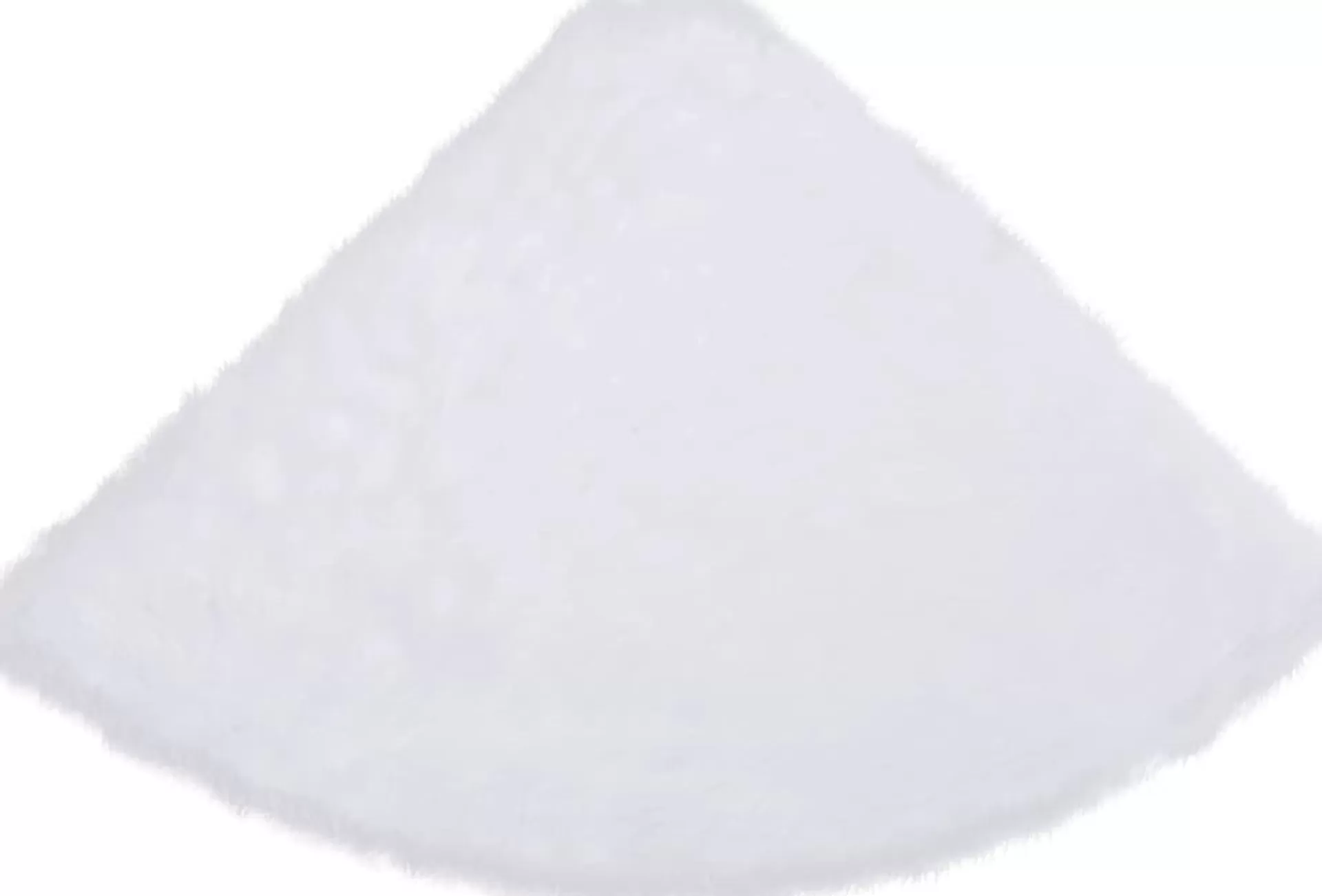 The Living Store Kerstboomrok - Wit 90 Cm - 360 G/M² Kunstbont Met Nonwoven Achterkant Cheap