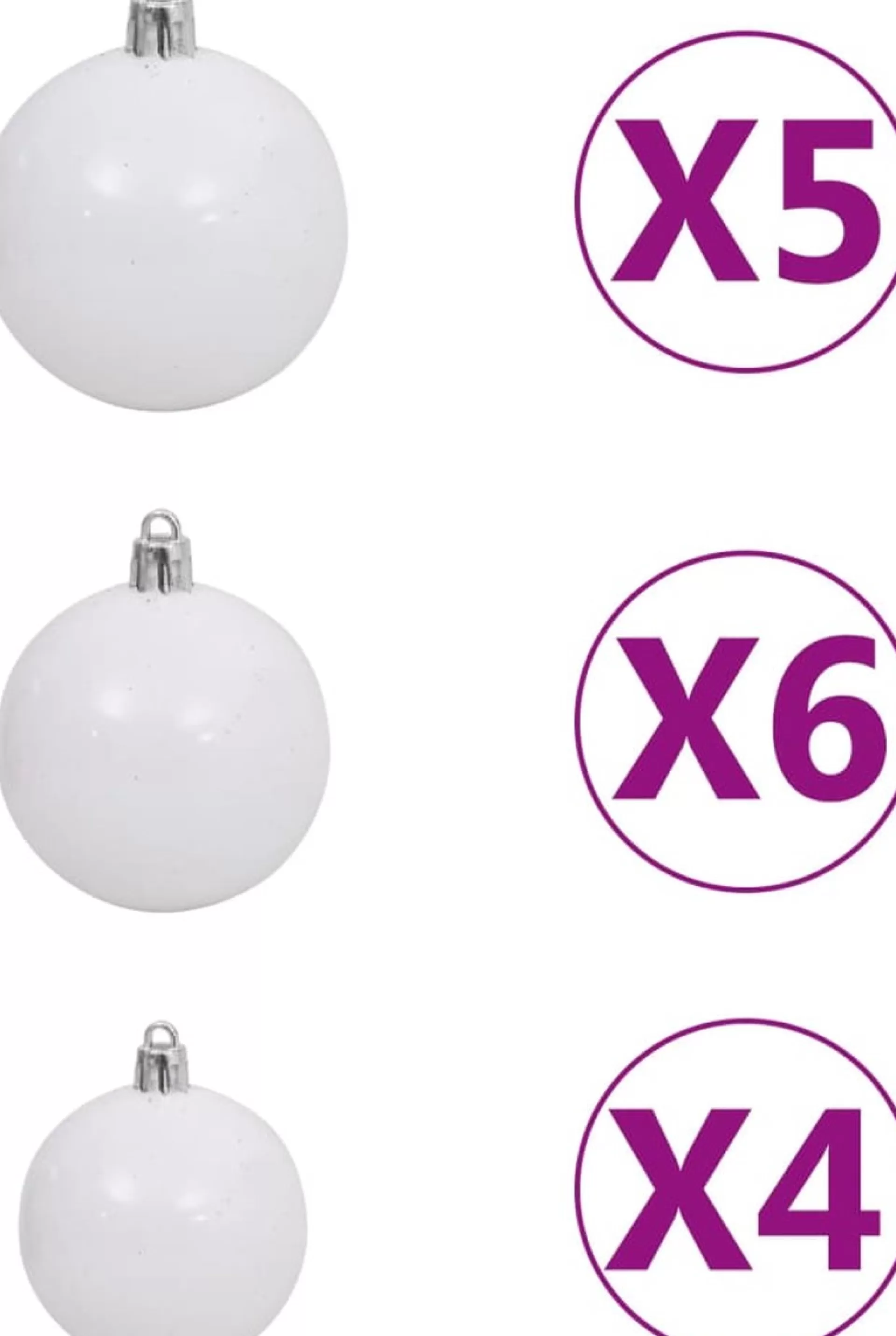 The Living Store Kunstkerstboom - Blauw - 120 Cm - Pvc - Led-Verlichting Discount
