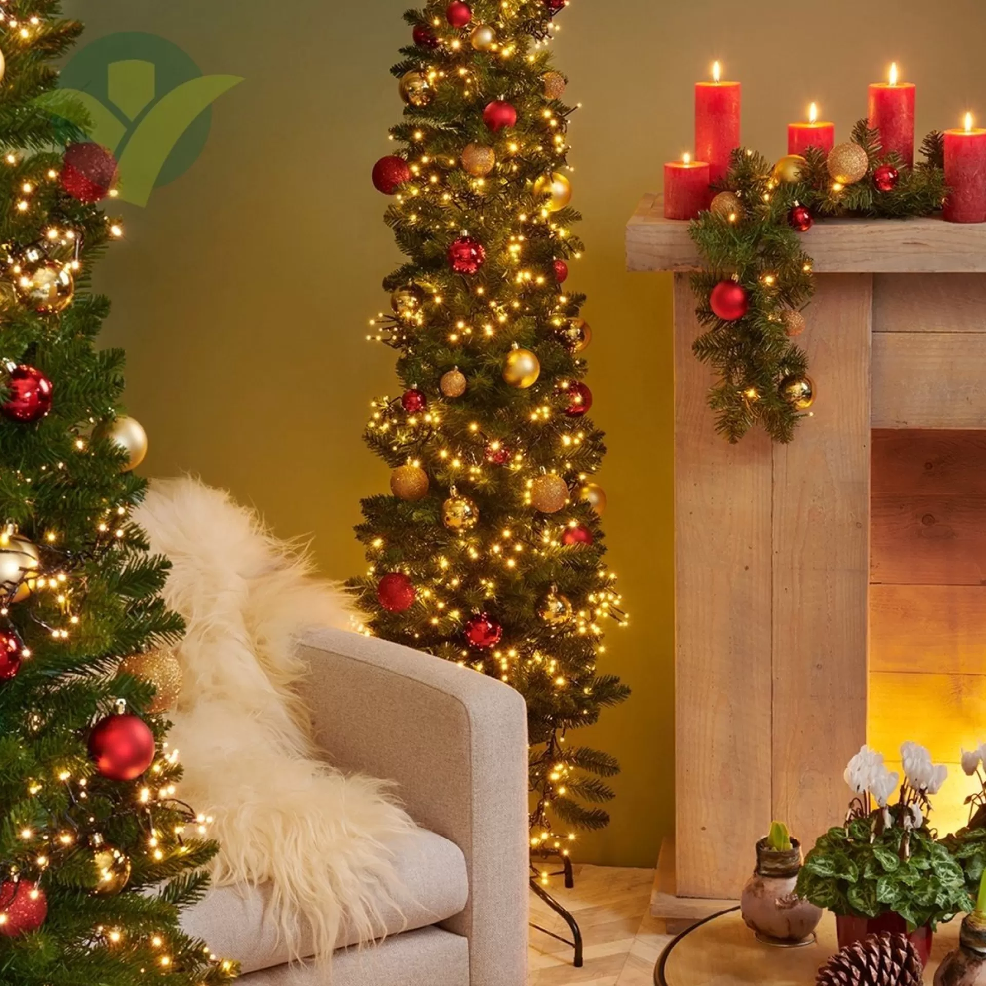 Everlands Treb Classic Pencil Pine Kunstkerstboom - 180 Cm Hoog - Zonder Verlichting Online