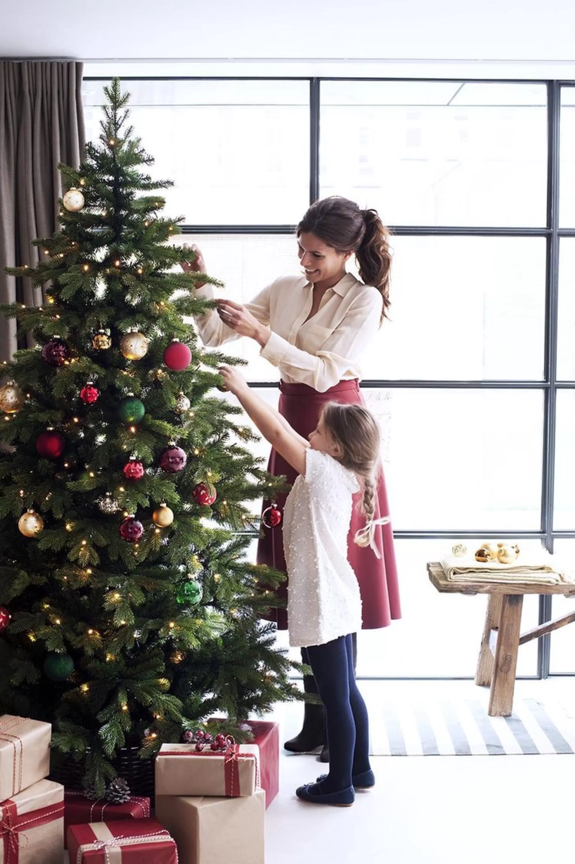 Triumph Tree - Kerstboom Forest Frosted H185D130 Newgrowth Blue Tips 942 Best