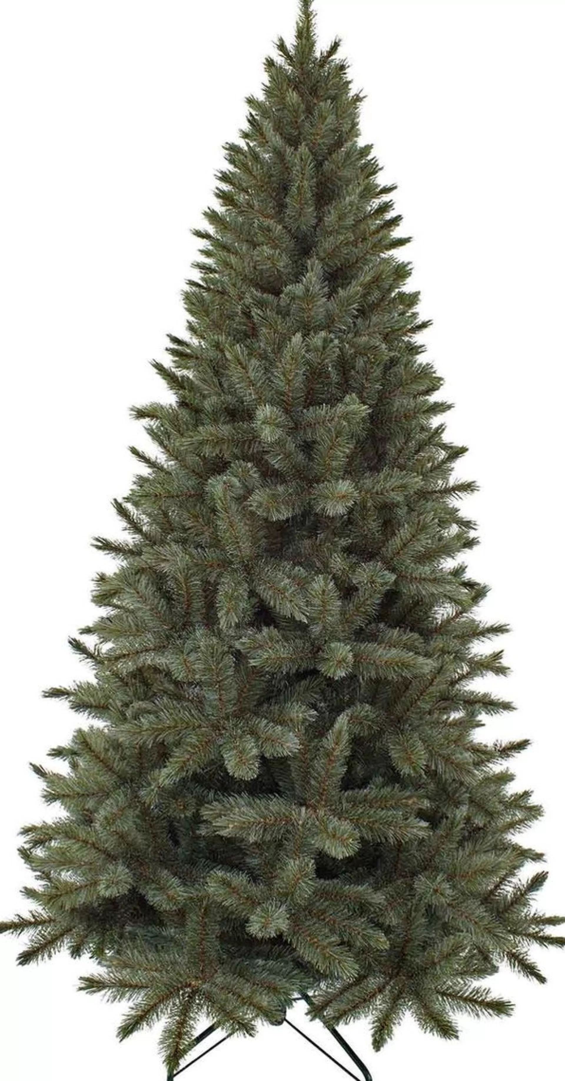 Triumph Tree - Kunstkerstboom - Slim Forest Frosted - Blauw - 155Cm Store