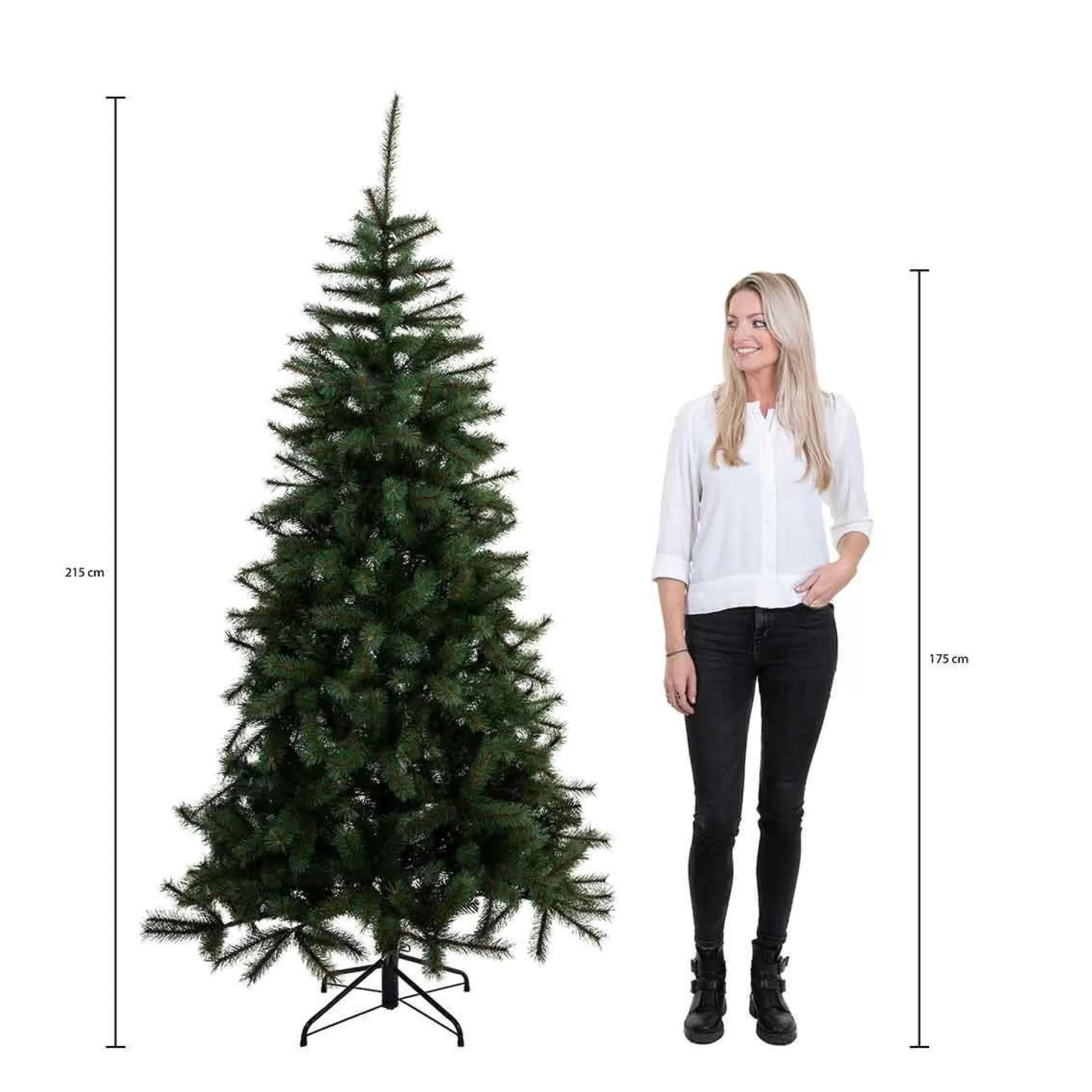 Triumph Tree Abies Nordmann Deluxe Kunstkerstboom 215 X 155 Cm - Forest Blue Fashion