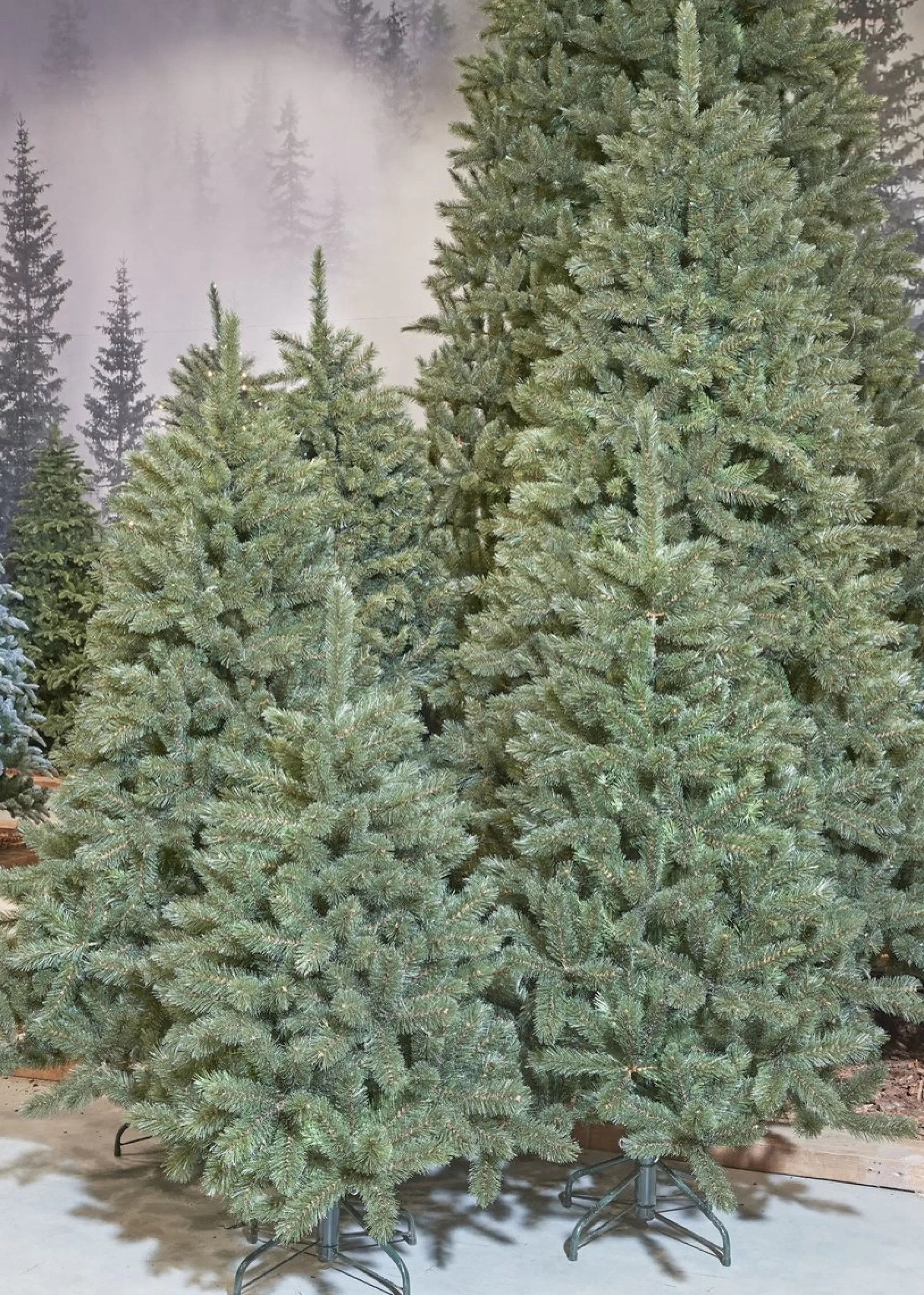 Triumph Tree Forest Frosted Kunstkerstboom - H120 X O99 Cm - Groen Sale