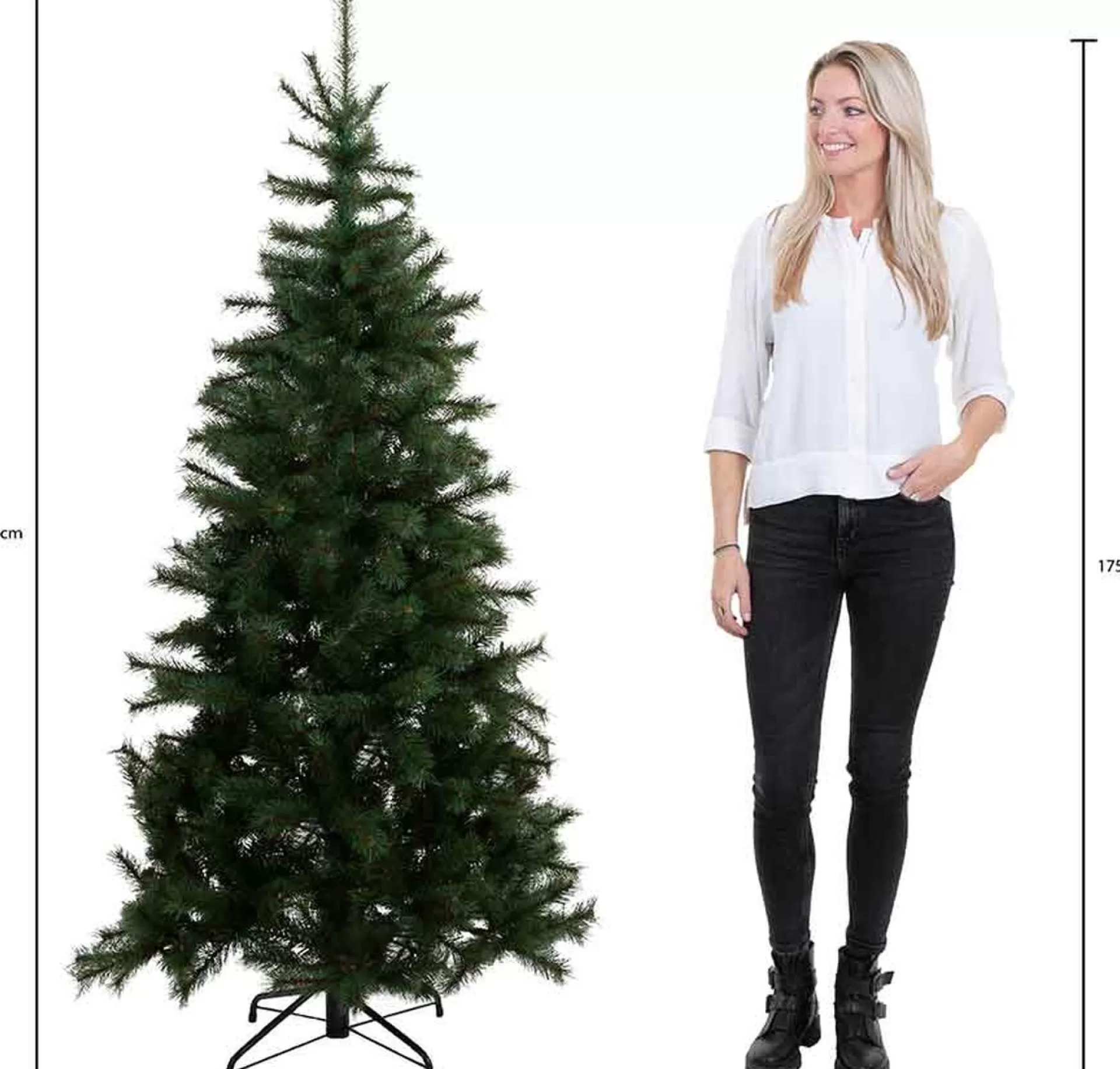 Triumph Tree Pencil Pine Kunstkerstboom - H185 X O84 Cm - Groen Outlet