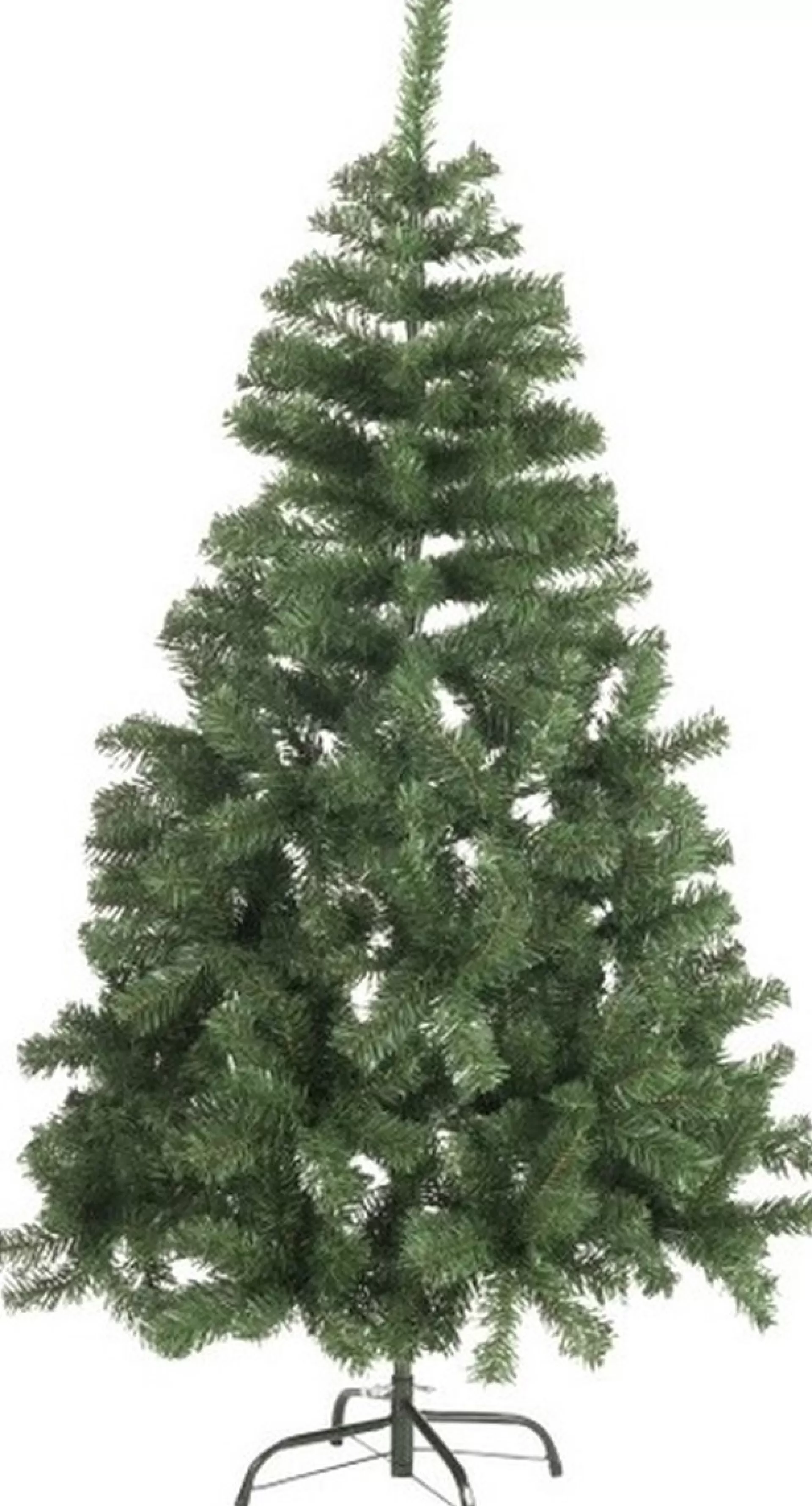 Merkloos Tweedekans Kunst Kerstboom/Kunstboom - Zilverspar - 120 Cm - Groen Clearance