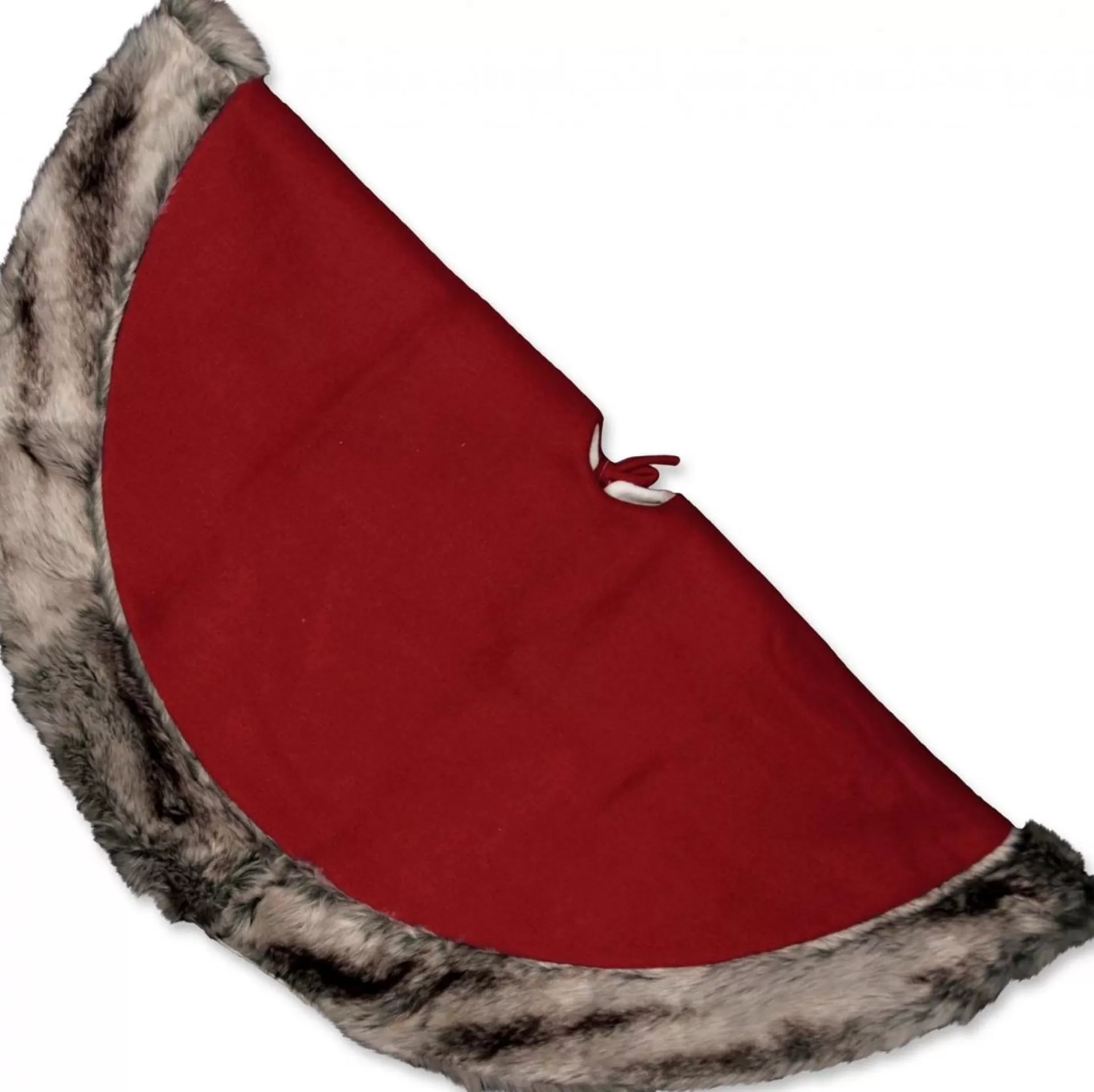 Unique Living - Cosy Christmas Treeskirt 90Cm O Red - Kerstboomkleed Shop