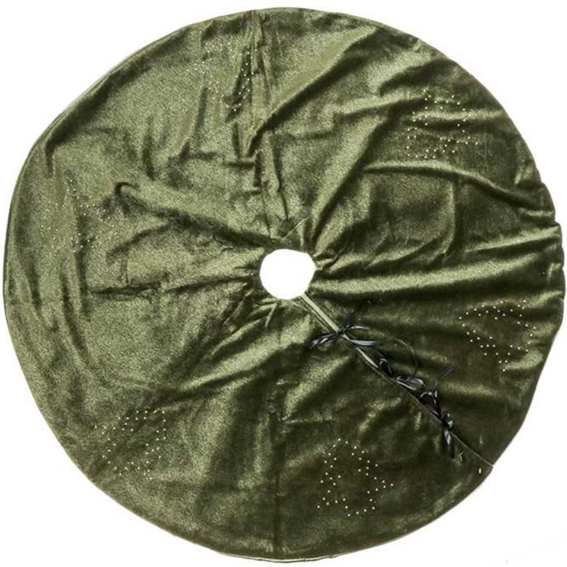 Unique Living - Treeskirt Navi 120Ocm Dark Green - Kerstboomkleed Cheap